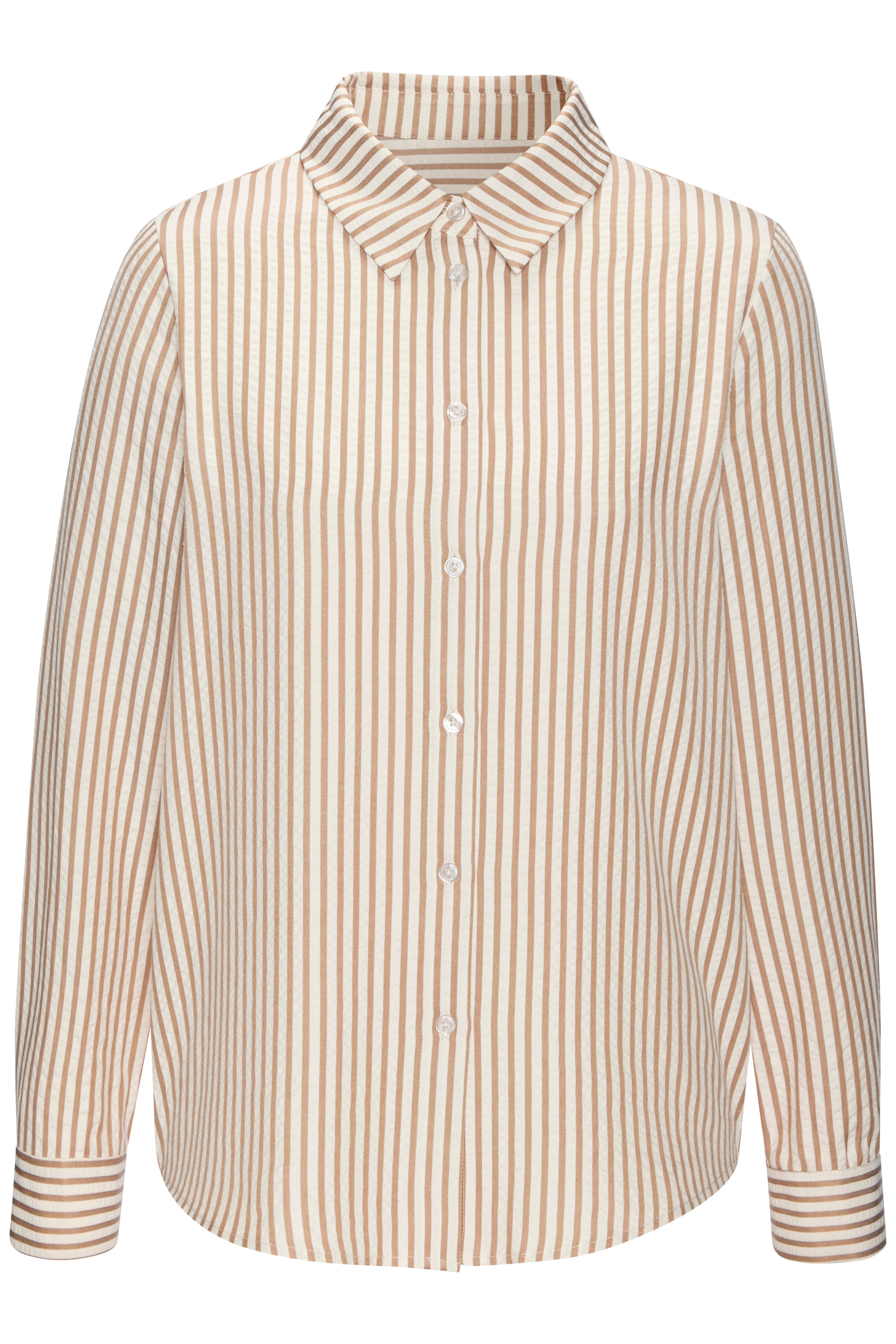 Vivance Hemdbluse mit Streifenmuster, bügelfreie Qualität