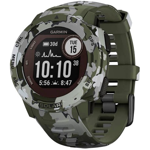 Garmin Smartwatch »Instinct Solar Camo Edition«