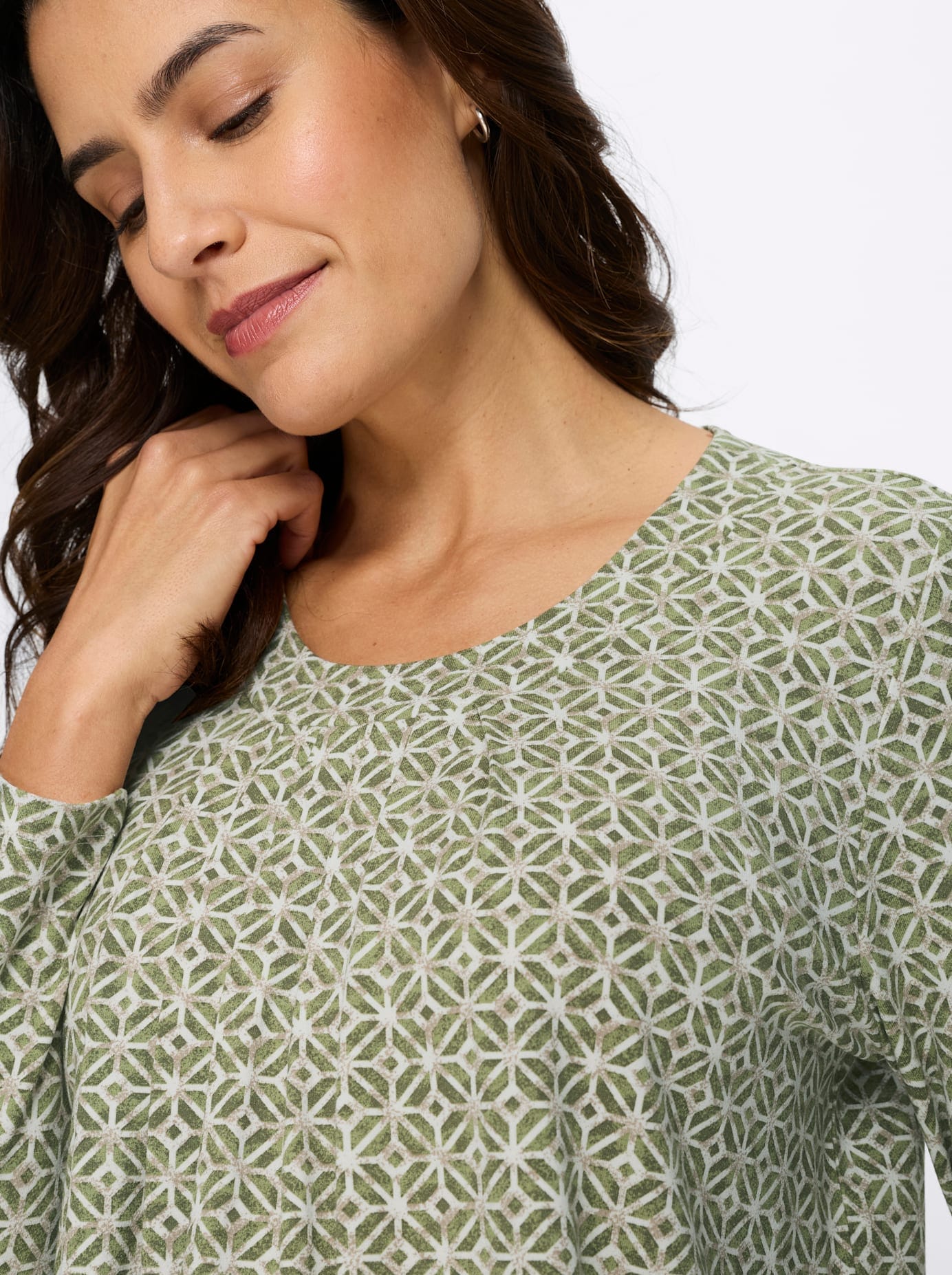 Inspirationen Rundhalsshirt »Druck-Shirt« 1