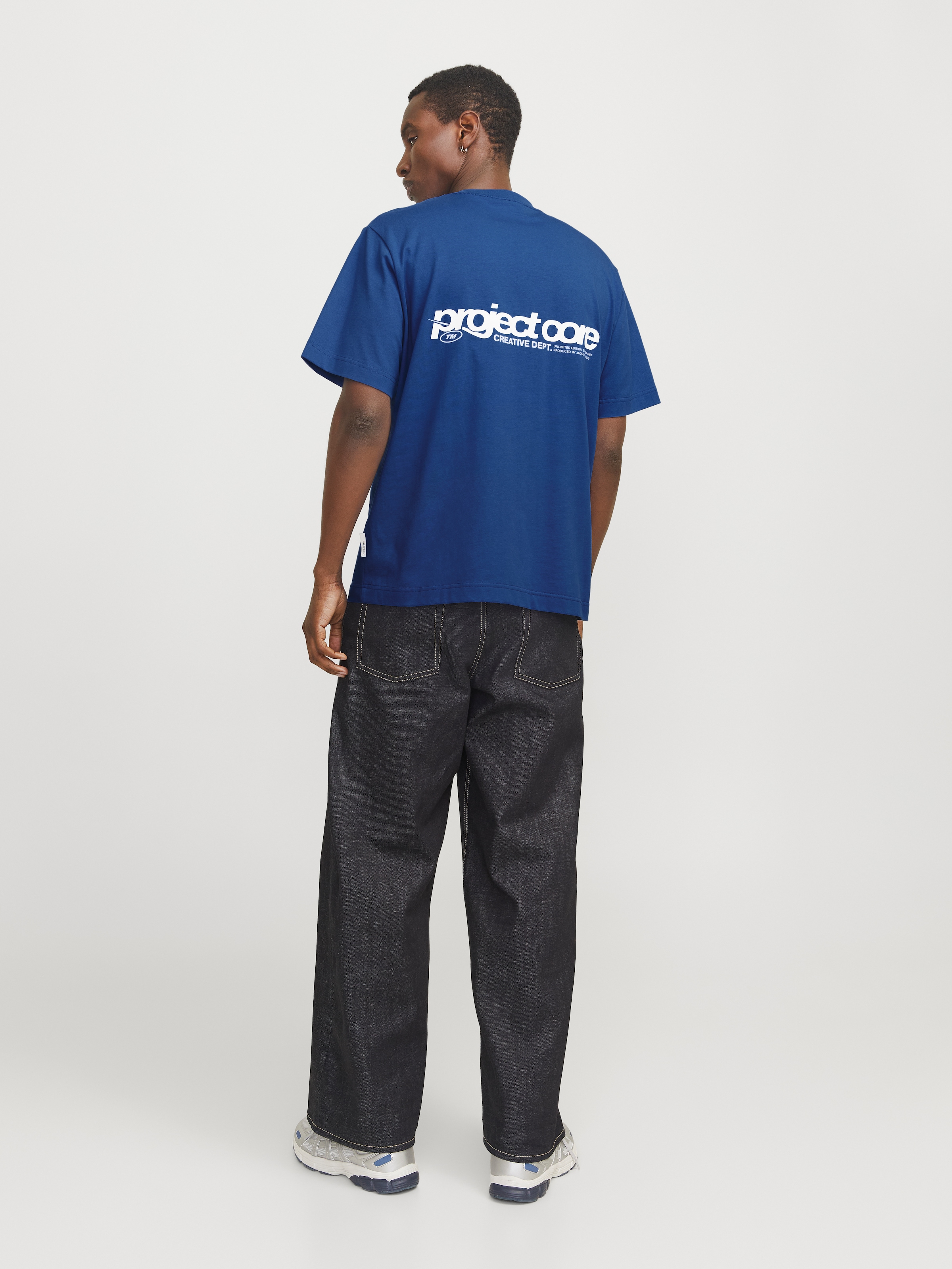 Jack & Jones T-Shirt »JCOUNION BACK PRINT TEE SS CREW NOOS«