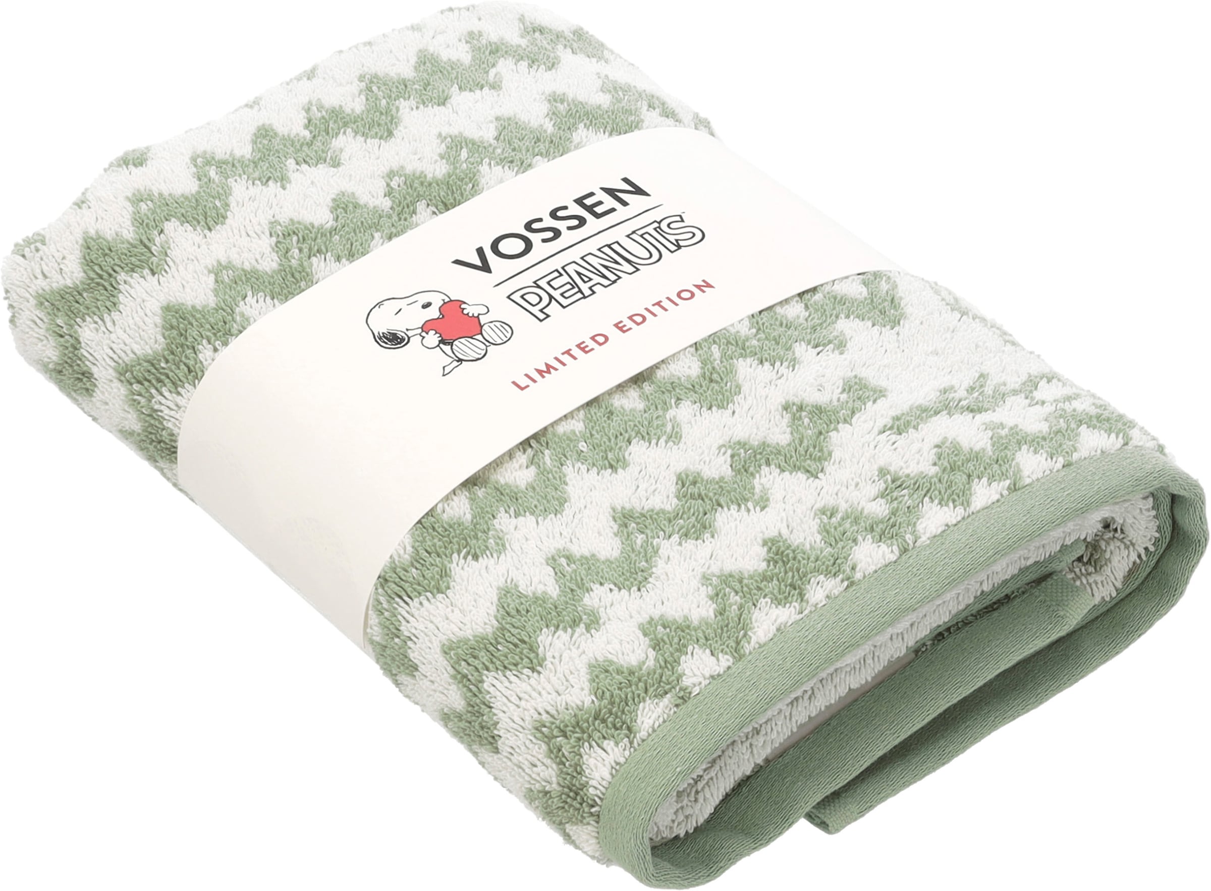 Vossen Handtuch »CHARLIE BROWN« trendiger Jacquard im Zick-Zack Design
