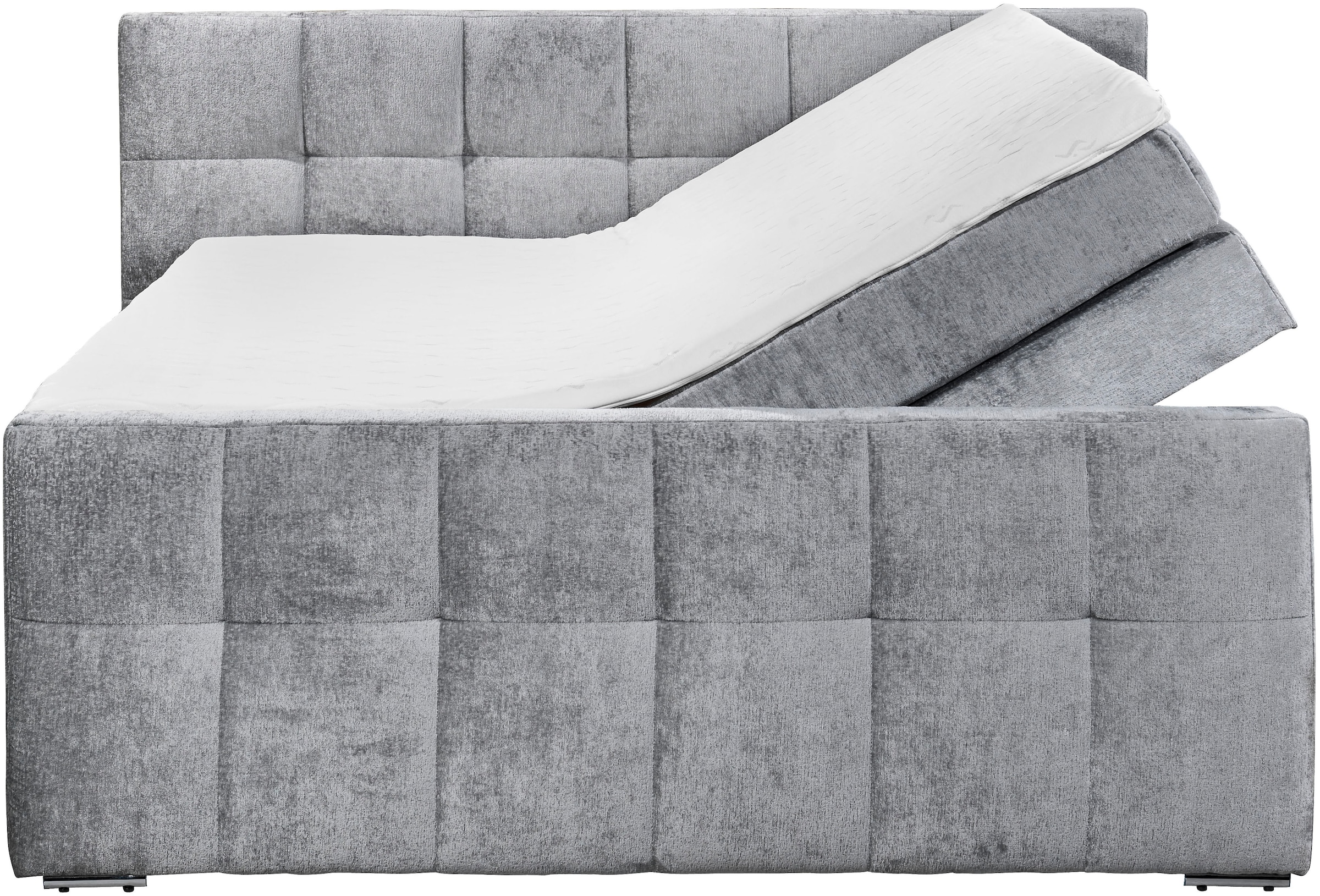 Places of Style Boxspringbett »Rosà«, H3/H3, H3/H4, H4/H4 möglich