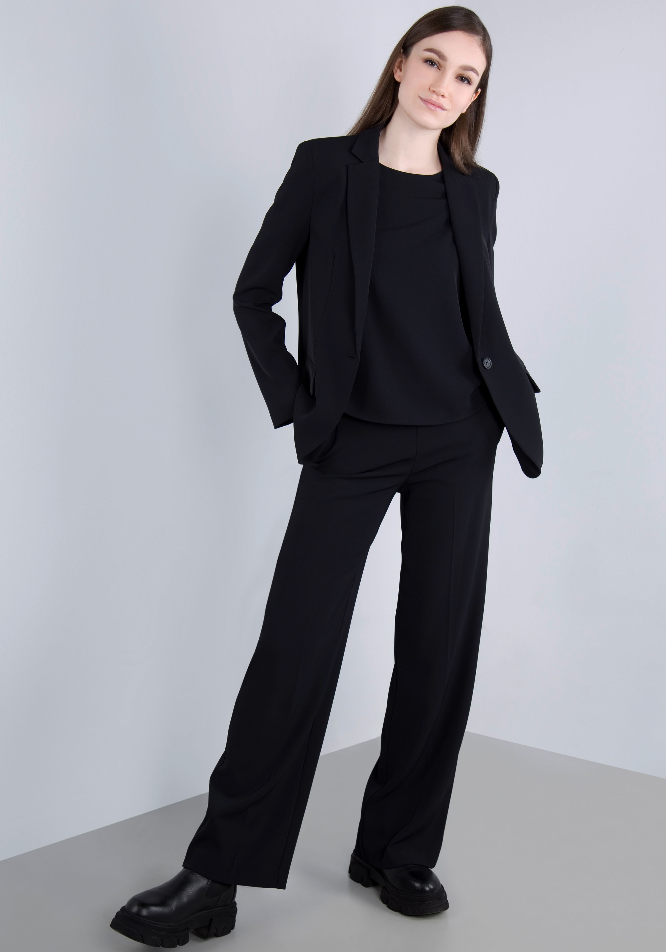 IMPERIAL Rundhalsshirt, mit Stretch