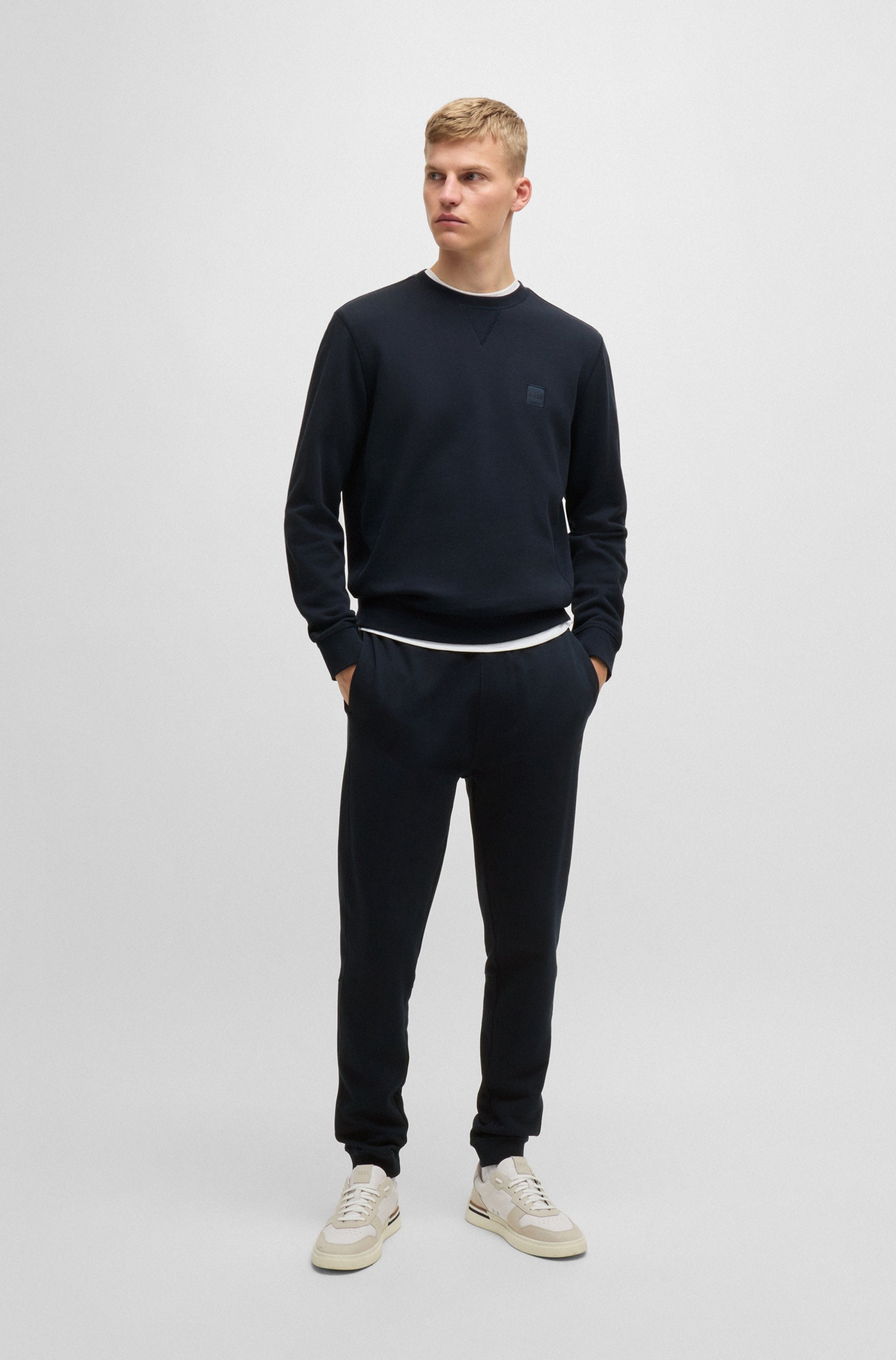 BOSS ORANGE Sweatshirt »Westart«, mit BOSS Logopatch