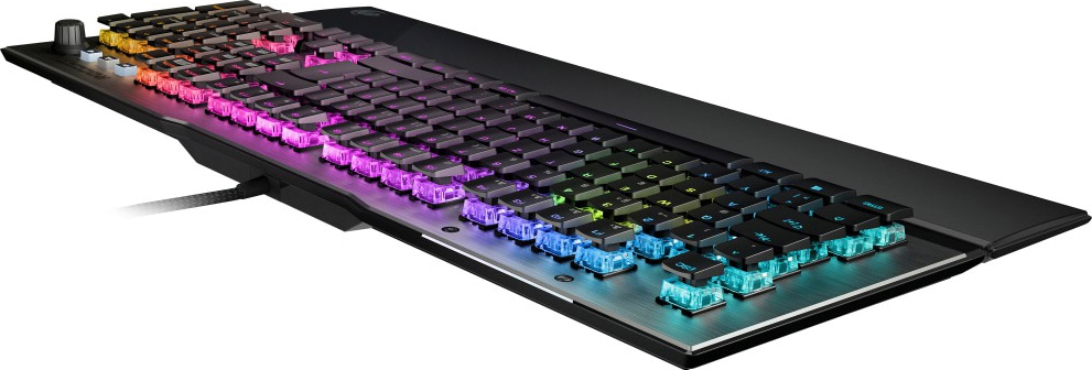 Roccat Gaming Tastatur Vulcan 1 Aimo Makrotasten Ergonomische Form Handgelenkauflage Multimediatasten Anti Ghosting Nummernblock Zu Attraktiven Preisen Otto