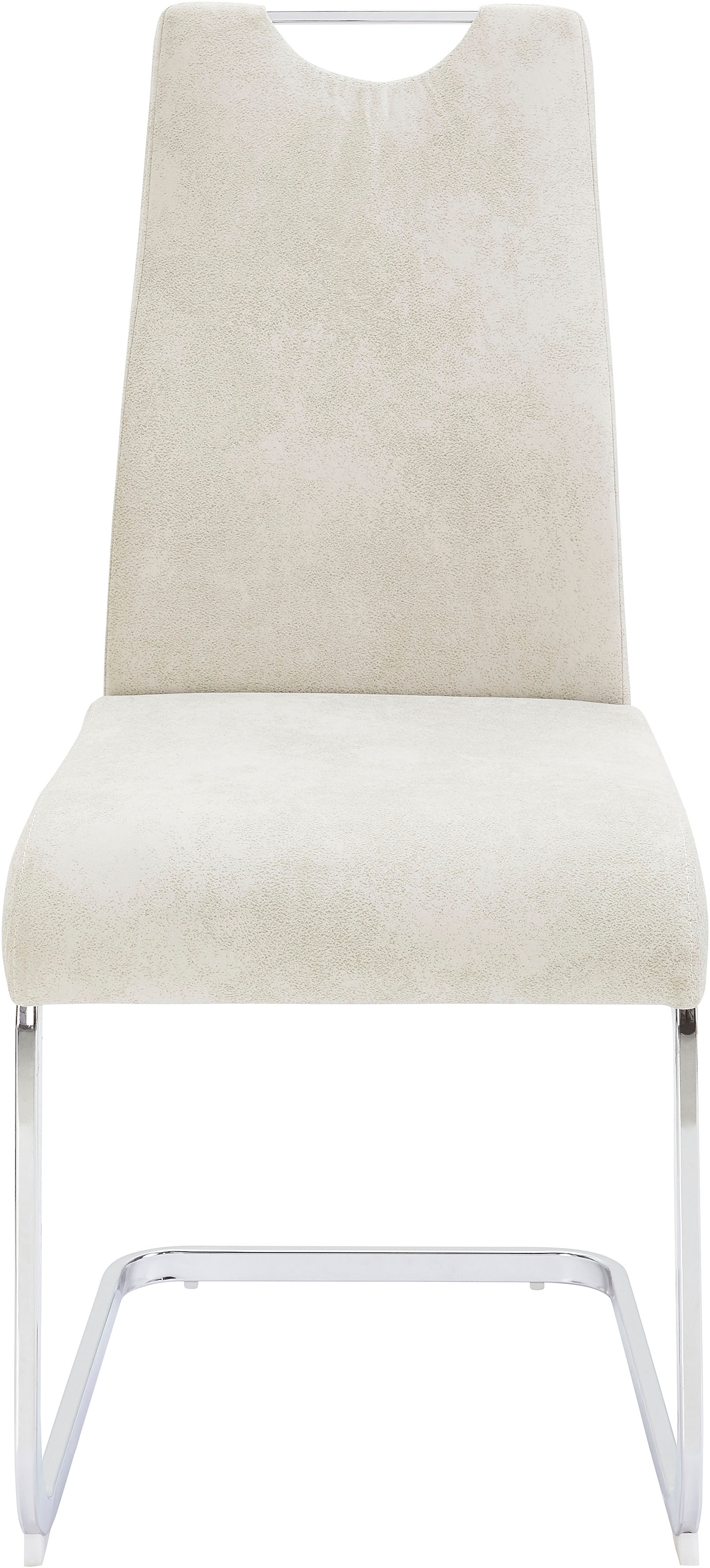 Home affaire Esszimmerstuhl »Milano« (Set) 2 Stk.Bezug in Microfaser oder Cord, Freischwinger, als 2er oder 4er Set erhältlich