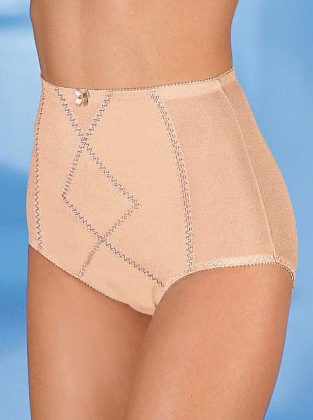 Viania Damen Miederhose 2 Stk. tlg. in beige, Größe 95