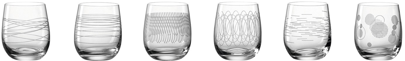 LEONARDO Gläser-Set »Casella«, (Set, 6 tlg.), 360 ml, 6-teilig