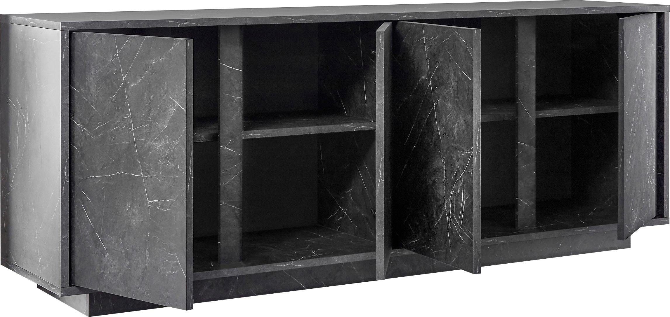 Home affaire Sideboard »Carrara« grifflos