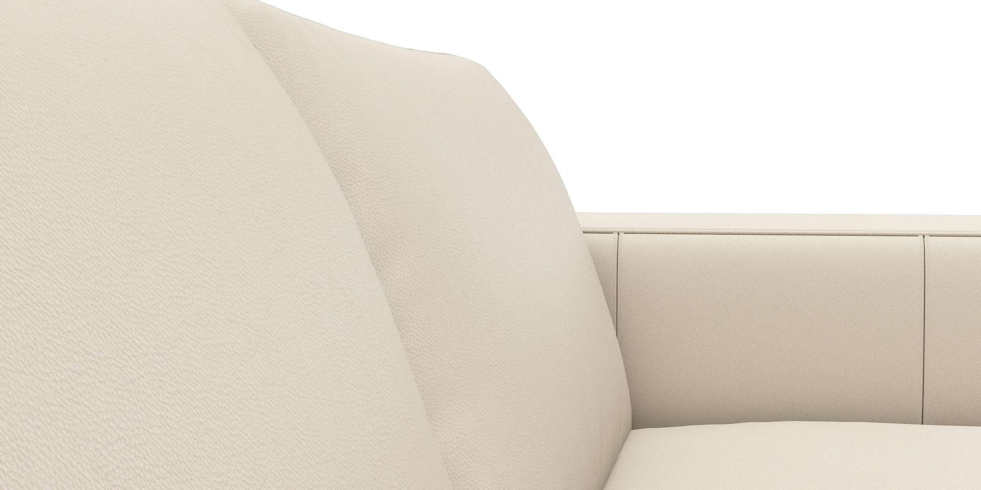 FLEXLUX 3-Sitzer »Fiore, super Sitzkomfort durch Kaltschaum im Sitz«, breite Armlehnen, Füße Alu+schwarz