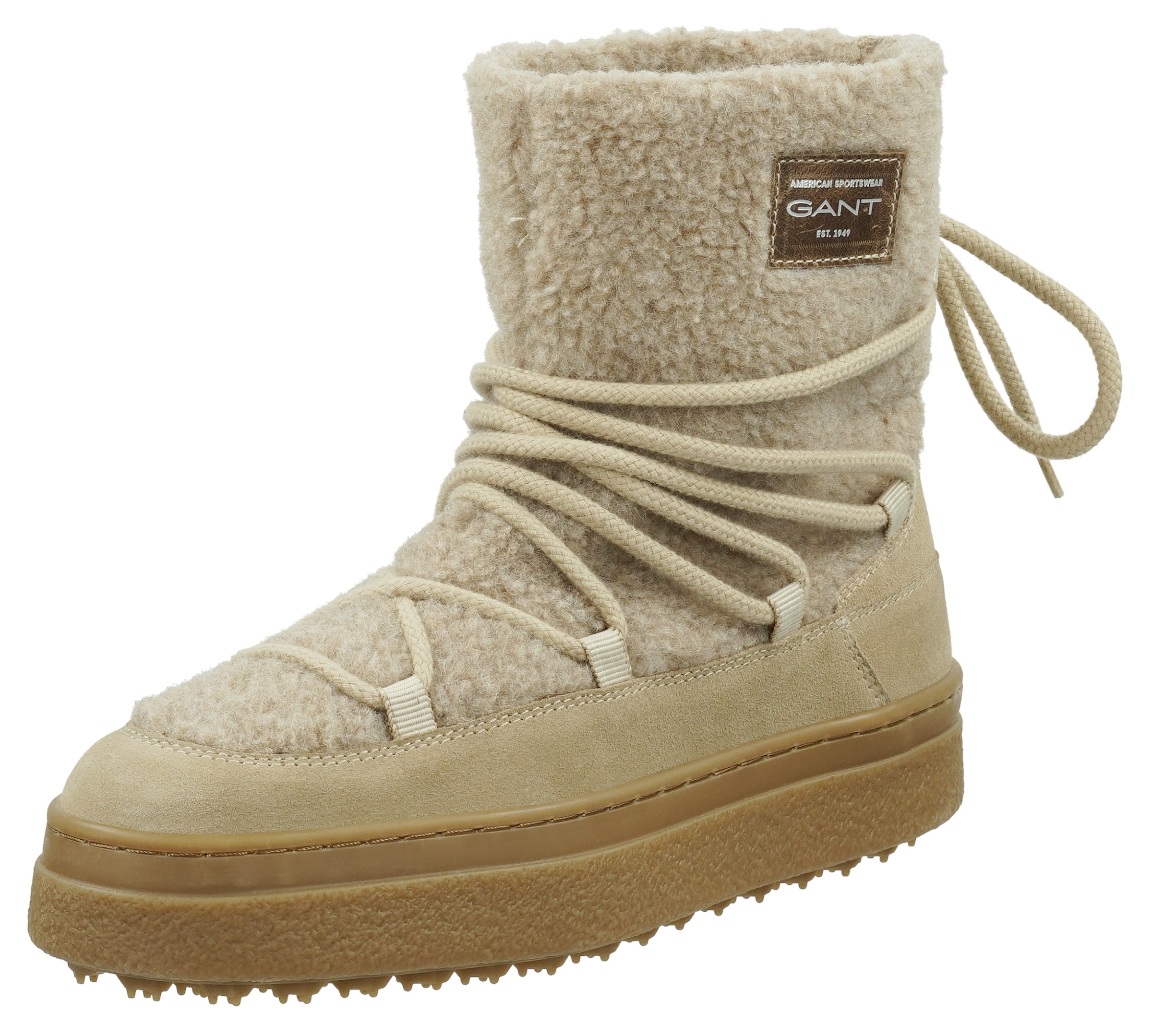 Gant Winterboots »Snowhill«, Snowboots, Winterstiefel, Schlupfstiefel mit Warmfutter