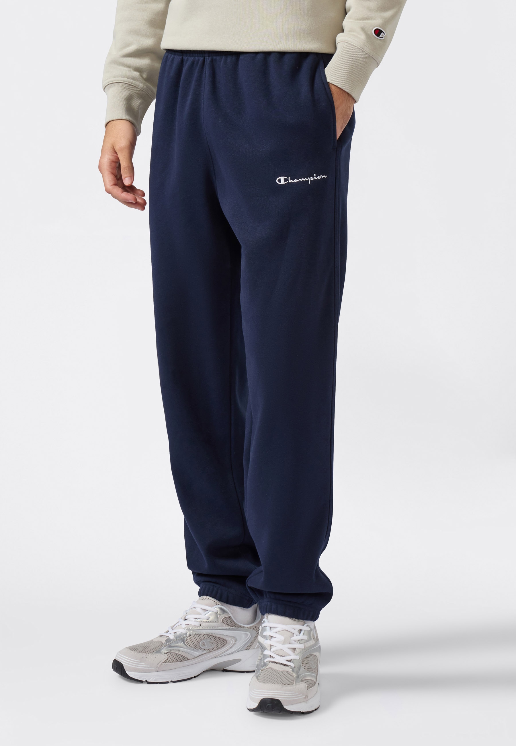 Champion Jogginghose »ICONS Fleece Elastic Cuff Pants«  sportlicher Stil, für sportliche Aktivitäten und Freizeit