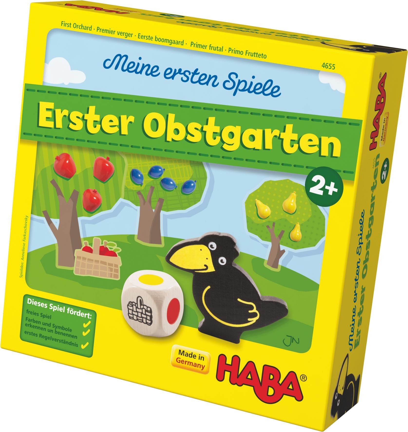 Haba Spiel »Meine ersten Spiele - Erster Obstgarten«, Made in Germany