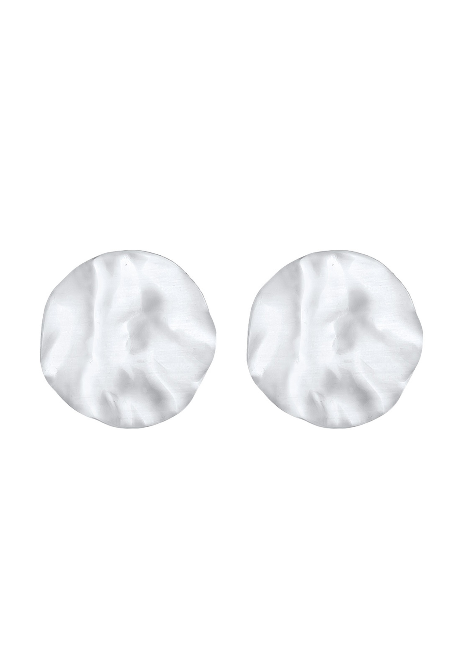 Elli Paar Ohrstecker »Ohrringe Elli Ohrringe Stecker Organic Design Blogger Matt 925 Silber«