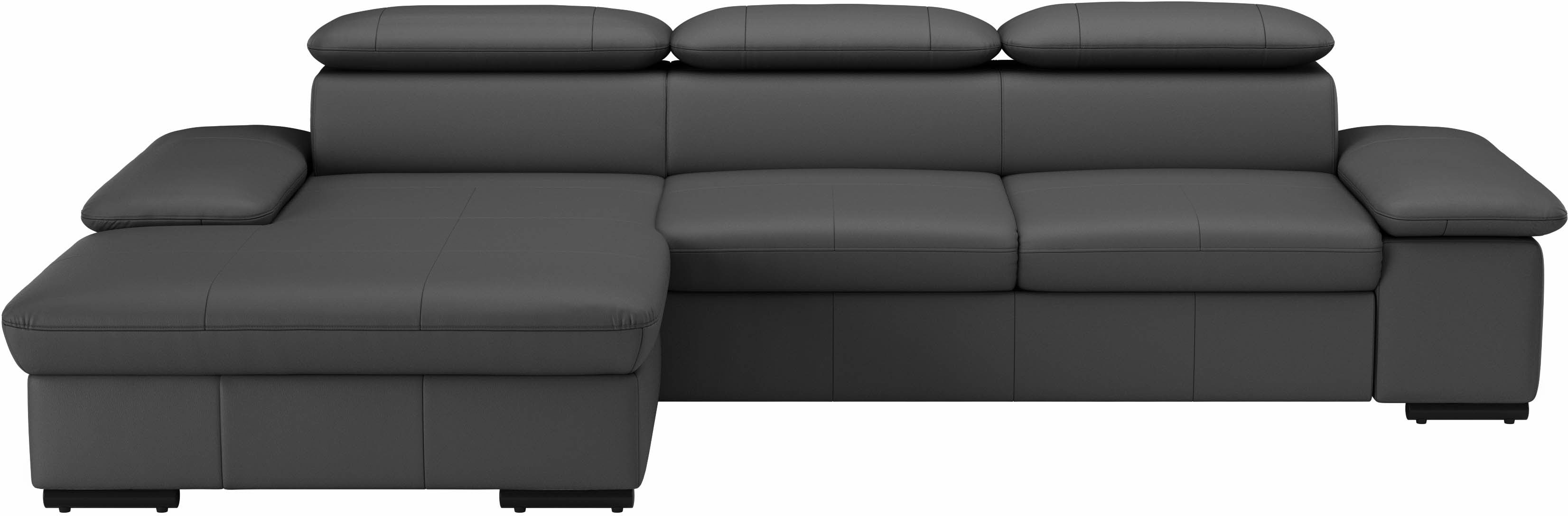 sit&more Ecksofa "Alcudia L-Form" wahlweise mit Schlaffunktion