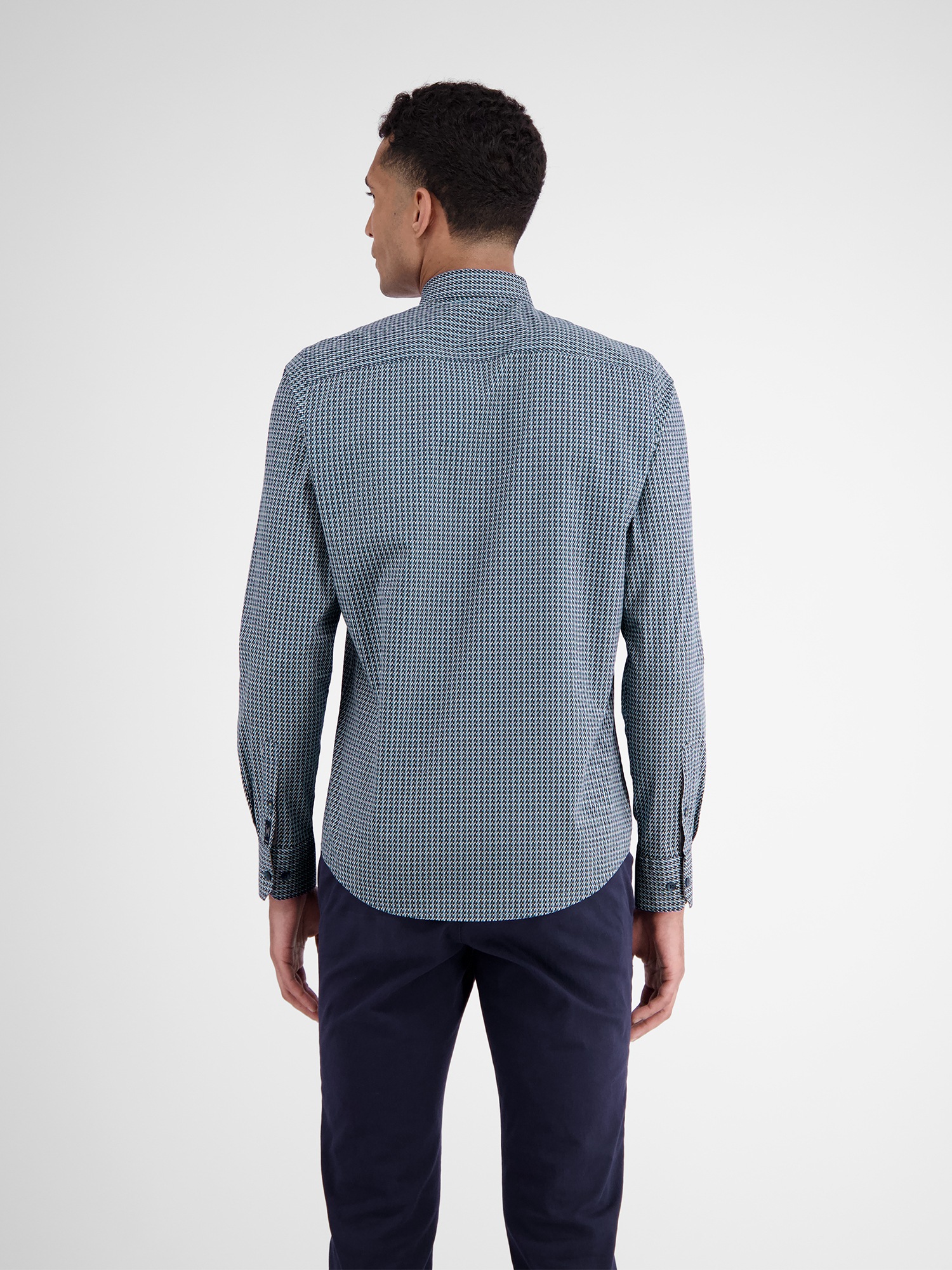 LERROS Langarmhemd »Herren Langarmhemd in Poplin-Stretchqualität«