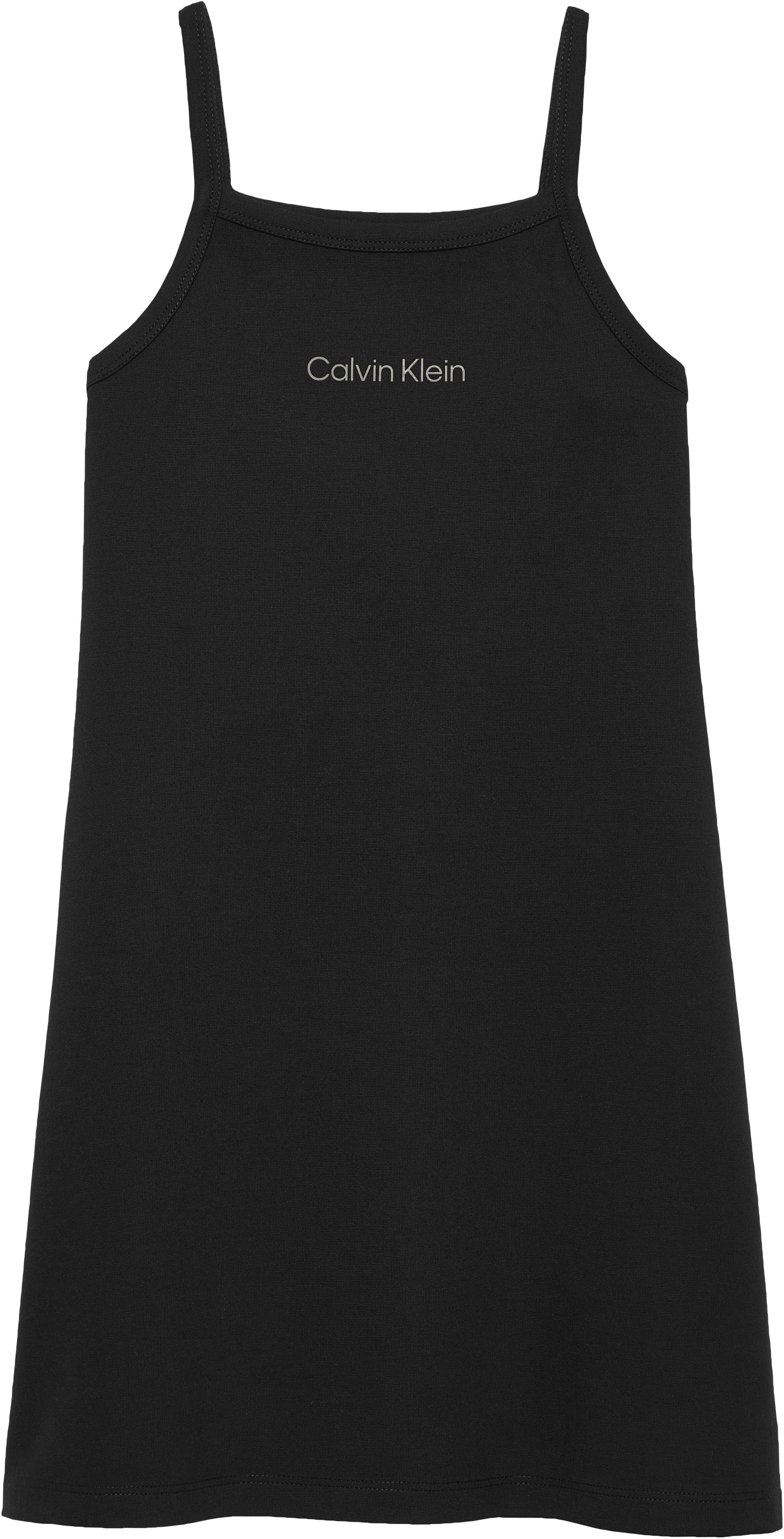 Calvin Klein Jeans Trägerkleid »STRAP PUNTO DRESS« Ohne Tasche Regular fit für Kinder mit Markenprint