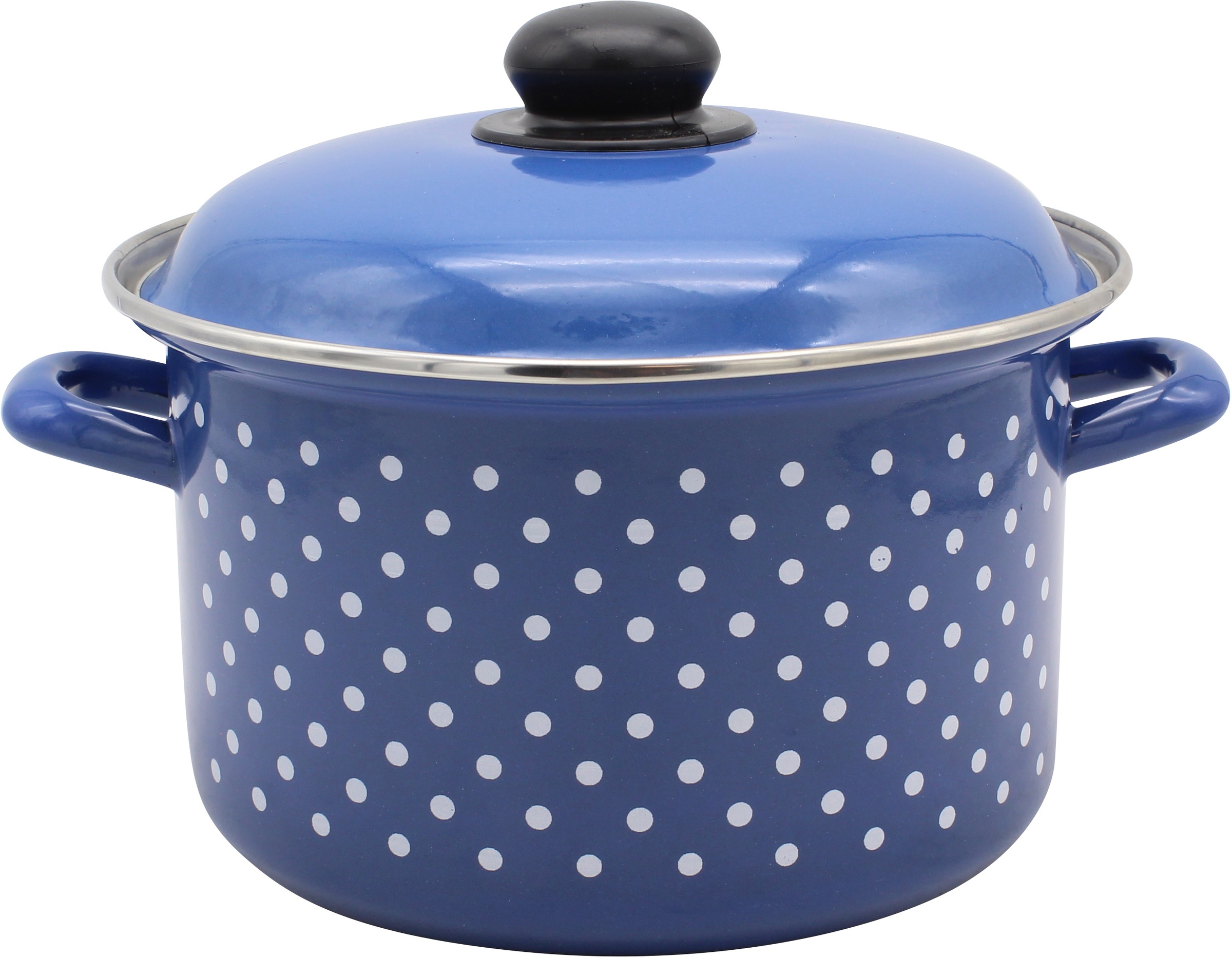 Krüger Topf-Set »Italia« Set, je 1 Fleischtopf Ø 16/20 cm, 1 Stieltopf Ø 16 cm, 1 Milchtopf Ø 12 cm, 7 Stk. tlg. emailliertes Stahlblech