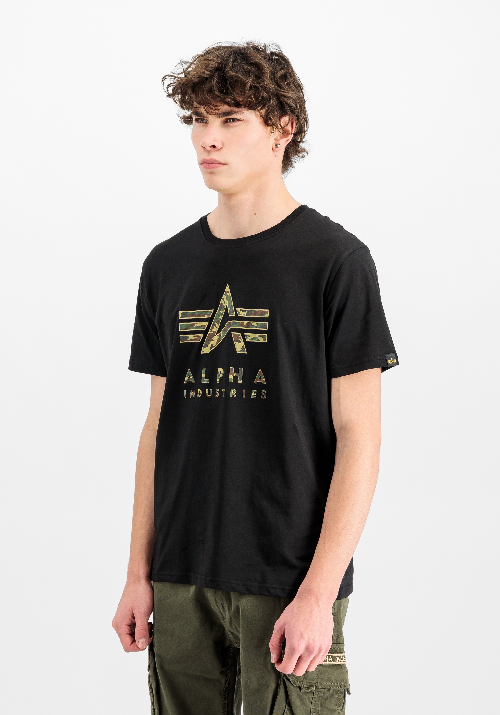 Alpha Industries T-Shirt »Camo Puff Print T-Shirt«