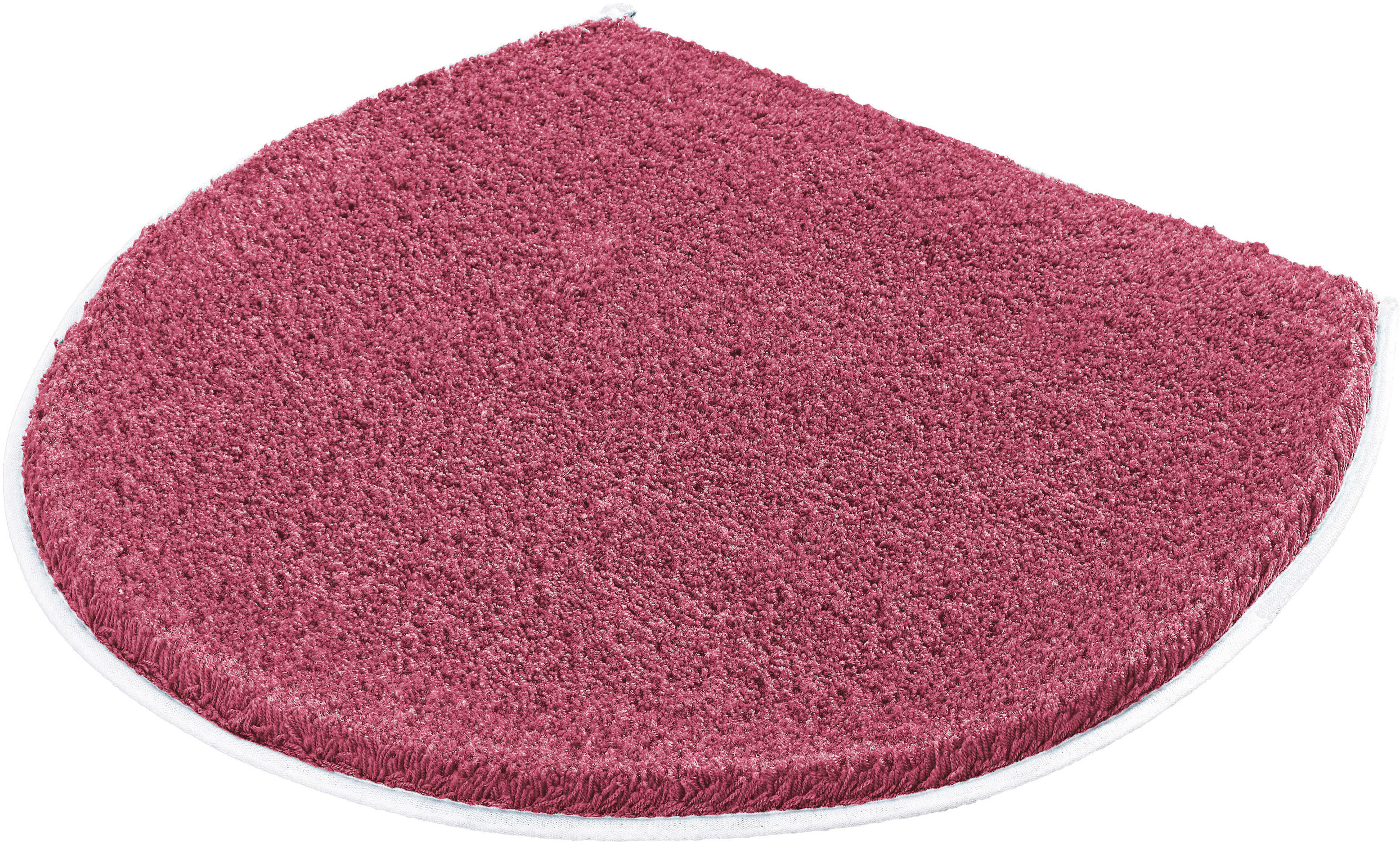 Kleine Wolke WC-Deckelbezug »Soft« Höhe 20 mm rutschhemmend beschichtet Uni Farben, waschbar in orange