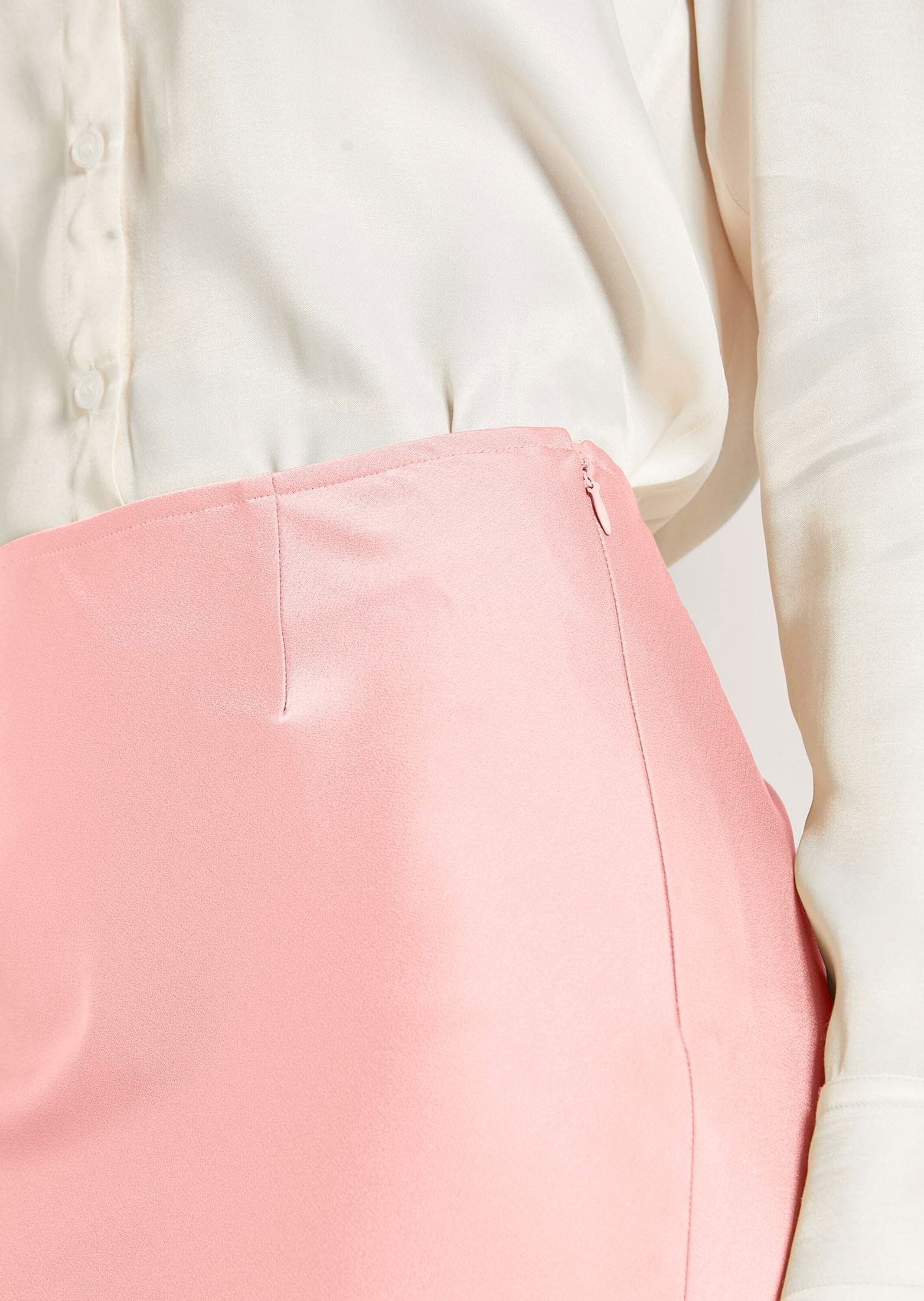 MADELEINE Midirock »Rock Langer Satin-Rock«