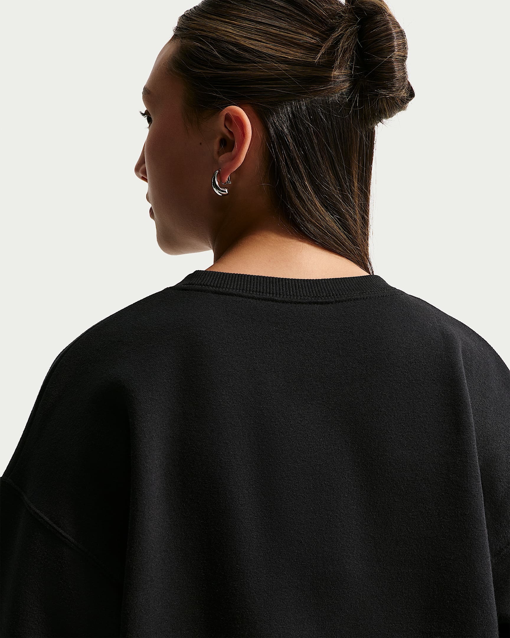 Nike Sportswear Sweatshirt »G NSW STUDIO FLC OS CRW LBR«, für Mädchen und Jugendliche

