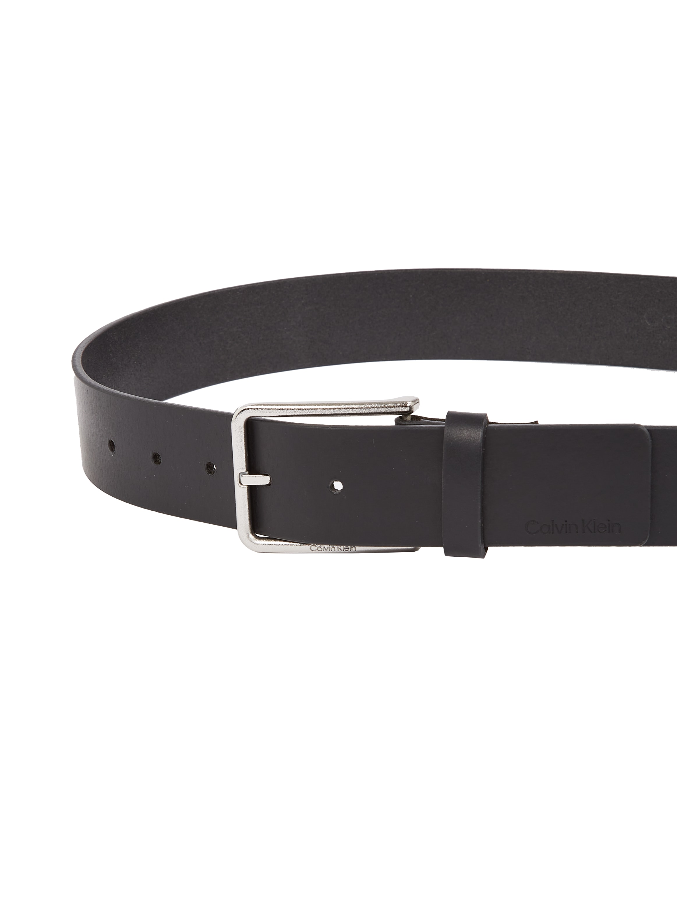 Calvin Klein Ledergürtel »WARMTH 40MM«, mit Logoprägung