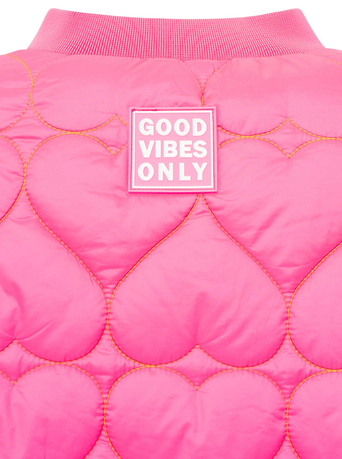 Zwillingsherz Bomberjacke »"Be Happy"« ohne Kapuze modisch, Kontrastdetails, regular fit, langärmelig, mit Herzsticker