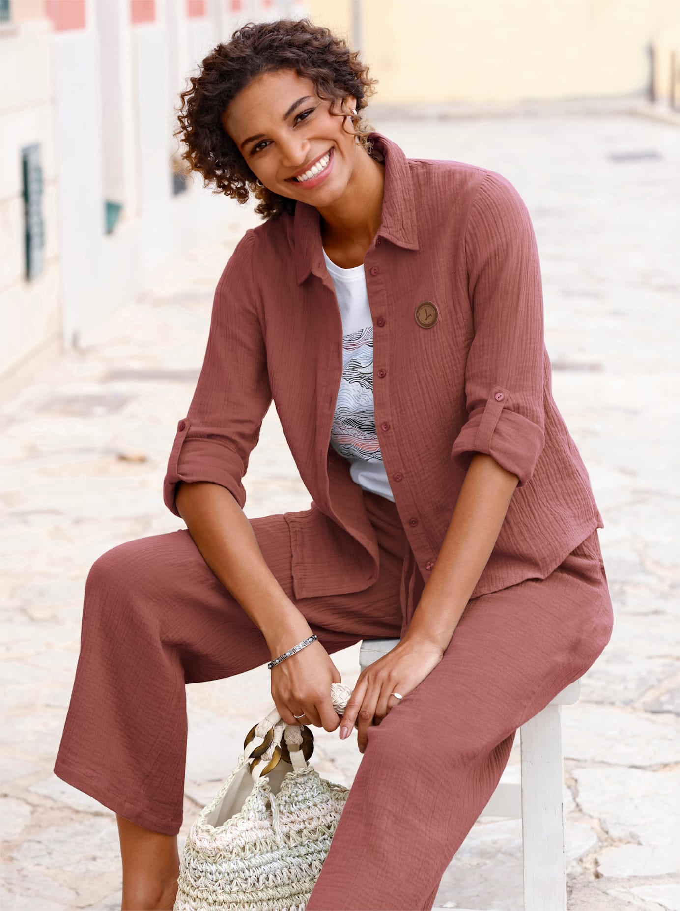 Casual Looks Langarmbluse