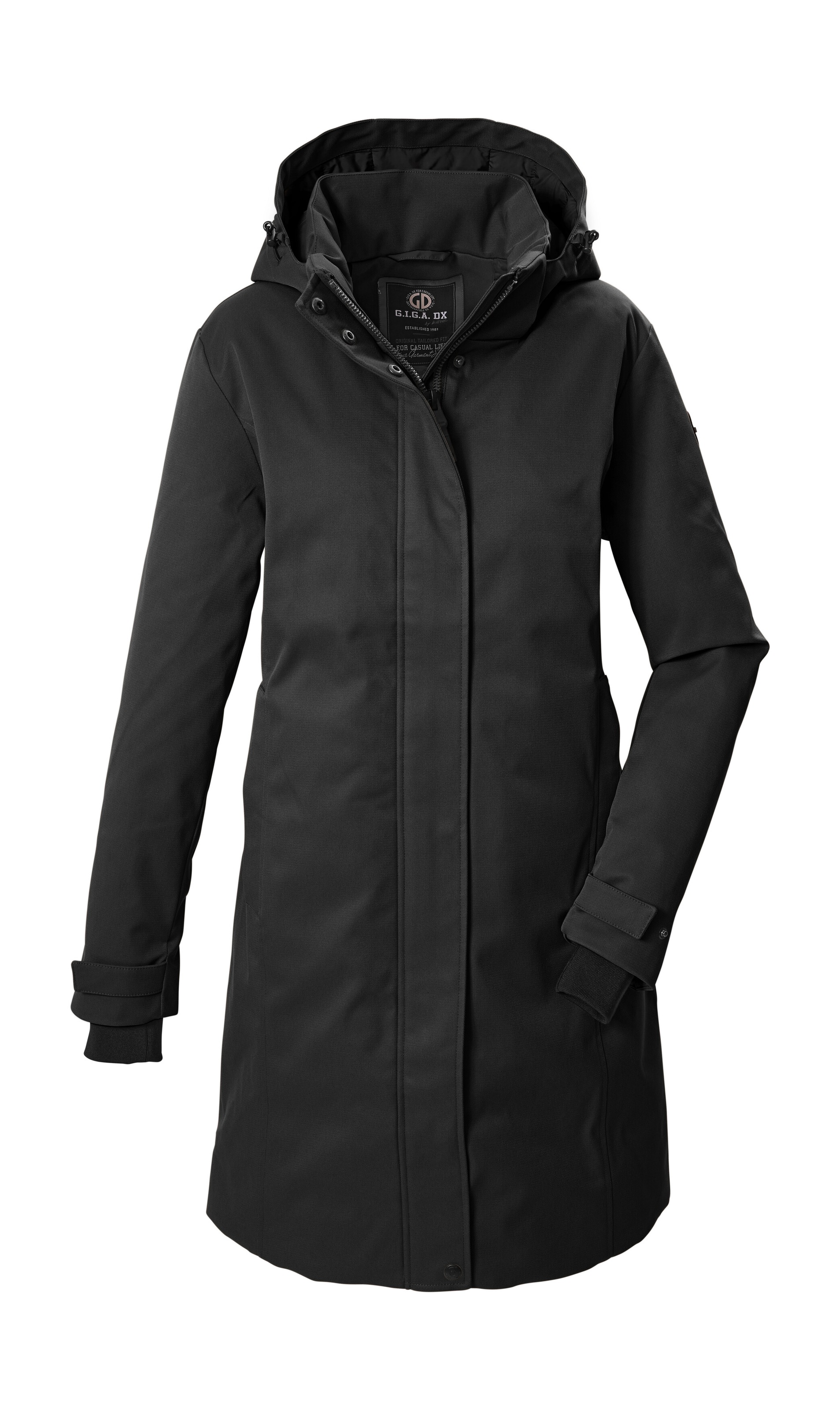 G.I.G.A. DX by killtec Parka »GW 60 WMN PRK« Winddichter, wasserabweisender Damenparka mit abnehmbarer Kapuze