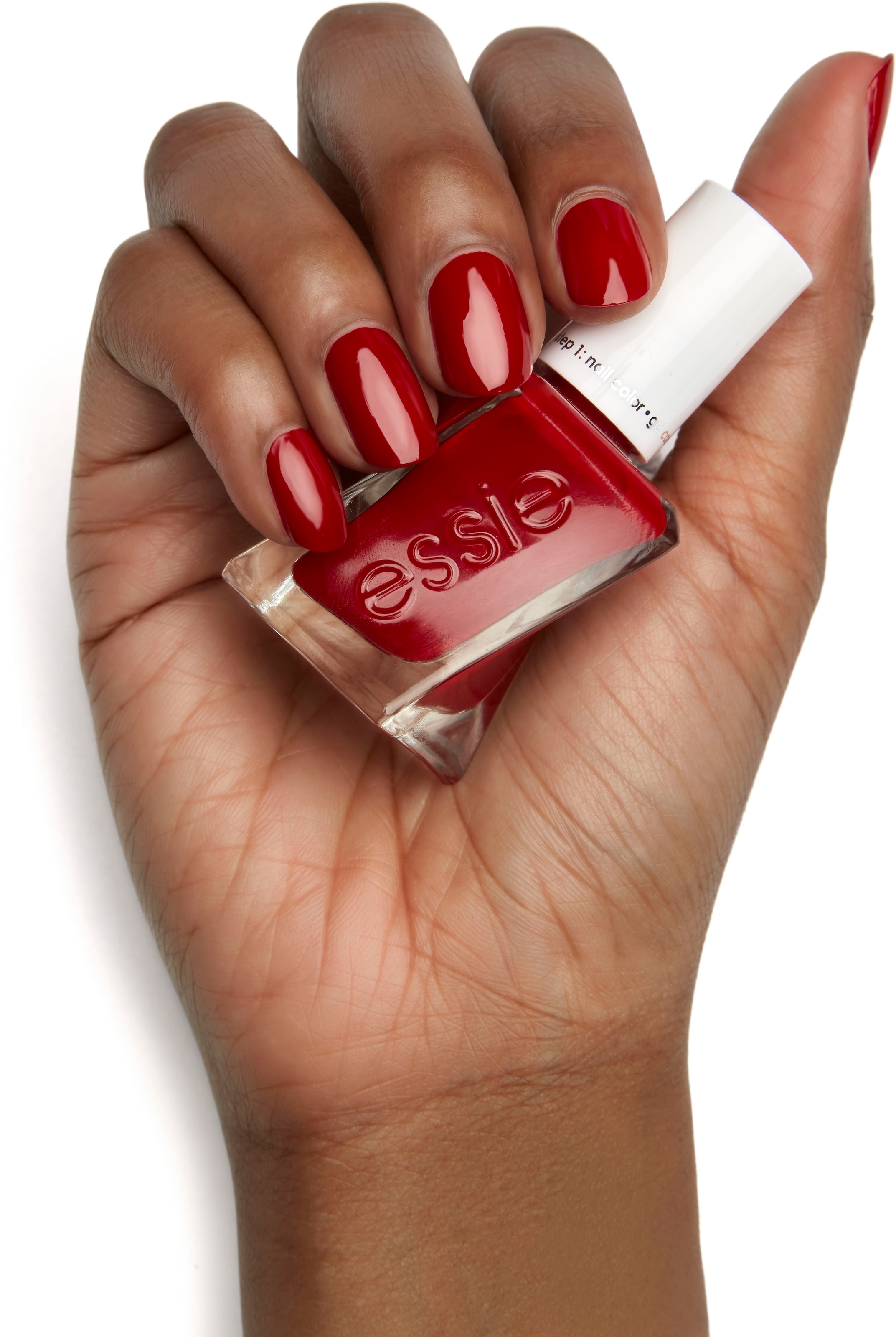 essie Gel-Nagellack »Gel Couture Rot«, mit natürlichen Inhaltsstoffen