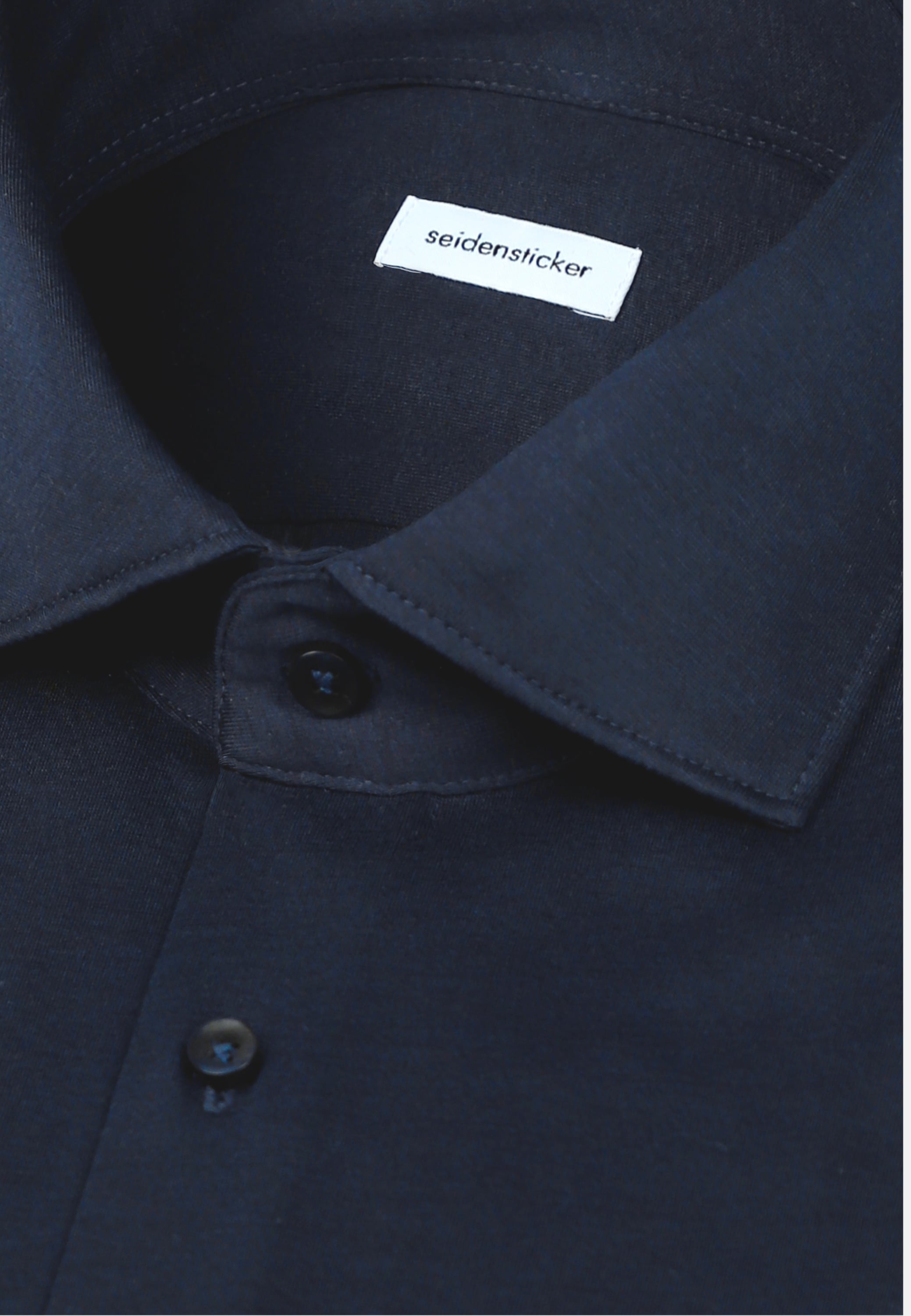 seidensticker Businesshemd »Schwarze Rose« Shaped 1/1 Extra lang Kentkragen Uni