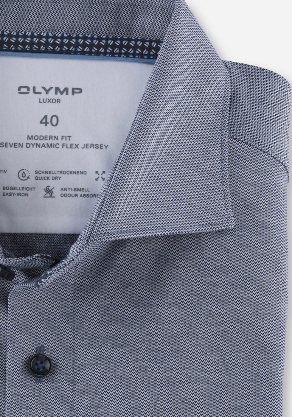 OLYMP Businesshemd »Luxor modern fit«, aus der aus der 24/7 Luxor Modern Fit-Serie
