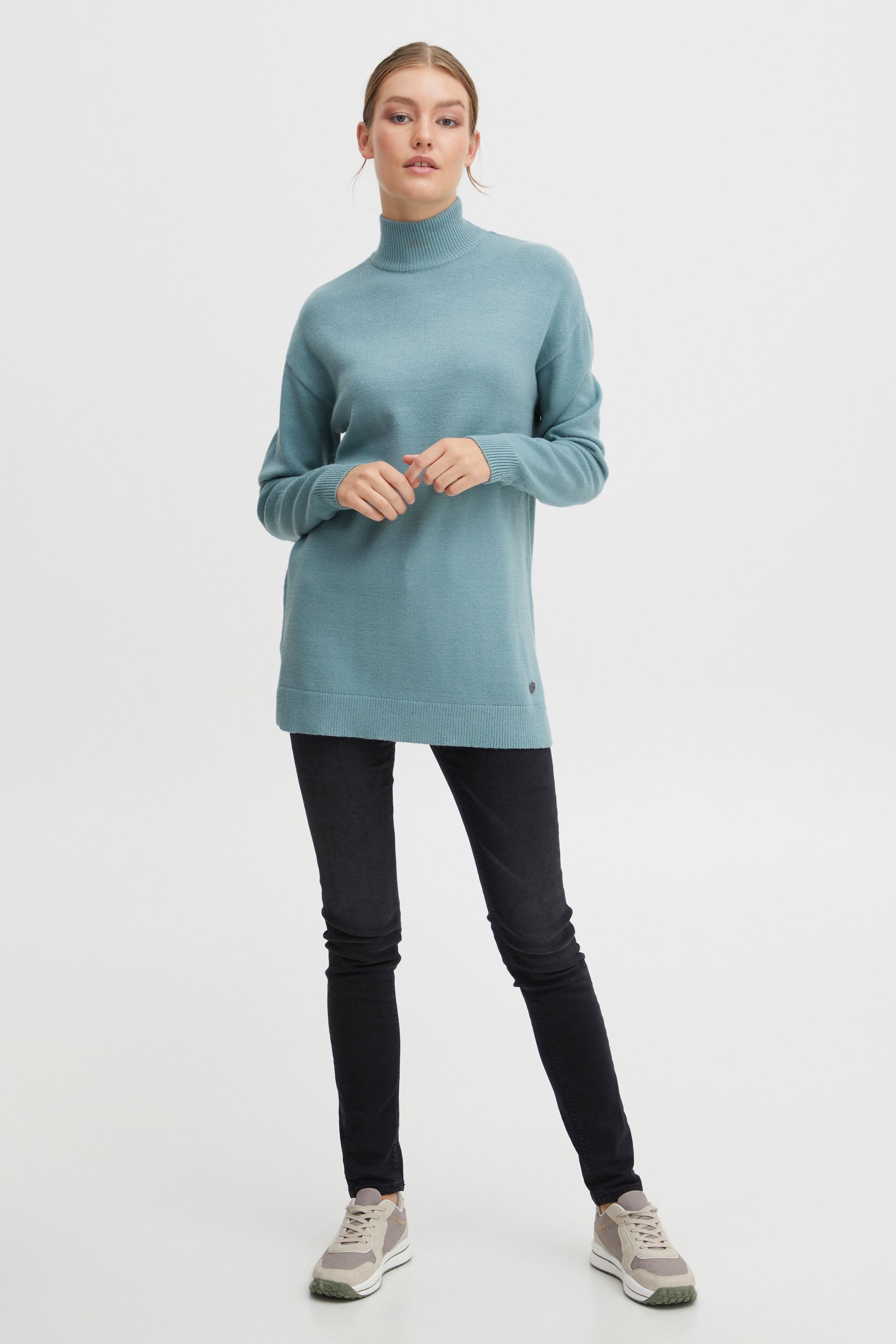 OXMO Strickfleece-Pullover »Strickpullover OXRatina«