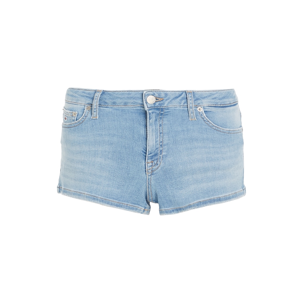 Tommy Jeans Shorts »NORA MD SHORT BH0219«, mit Tommy Jeans Logo-Badge & Flag