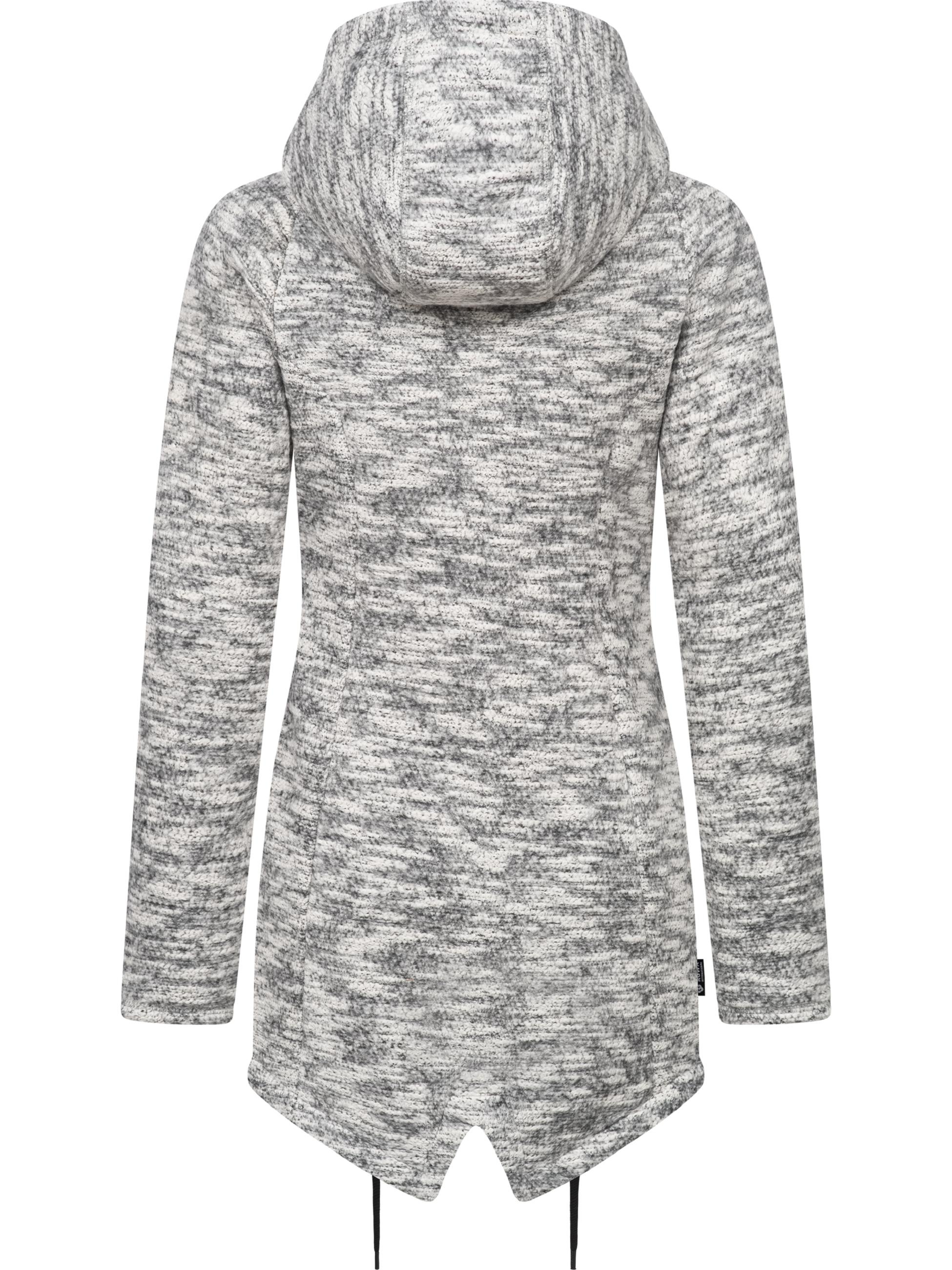 Ragwear Kapuzensweatjacke »Kapuzenstrickjacke Wingi Melange«