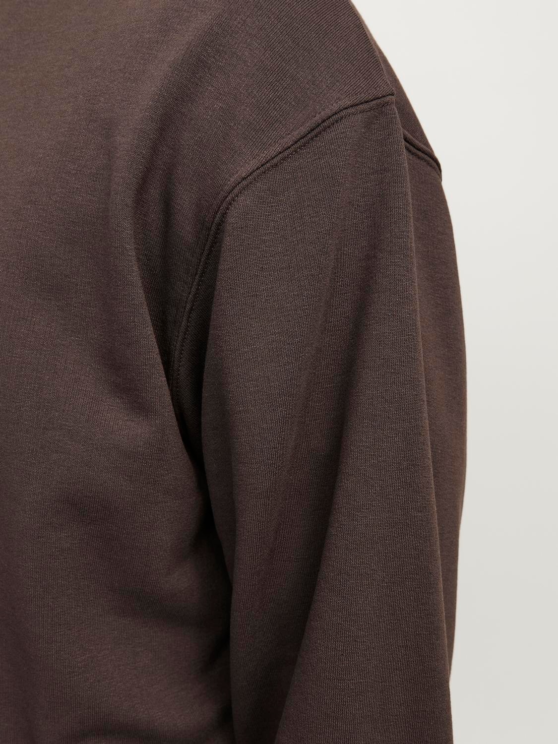 Jack & Jones Sweatshirt »JJECHARGE SWEAT CREW NECK NOOS«, mit Rippbündchen