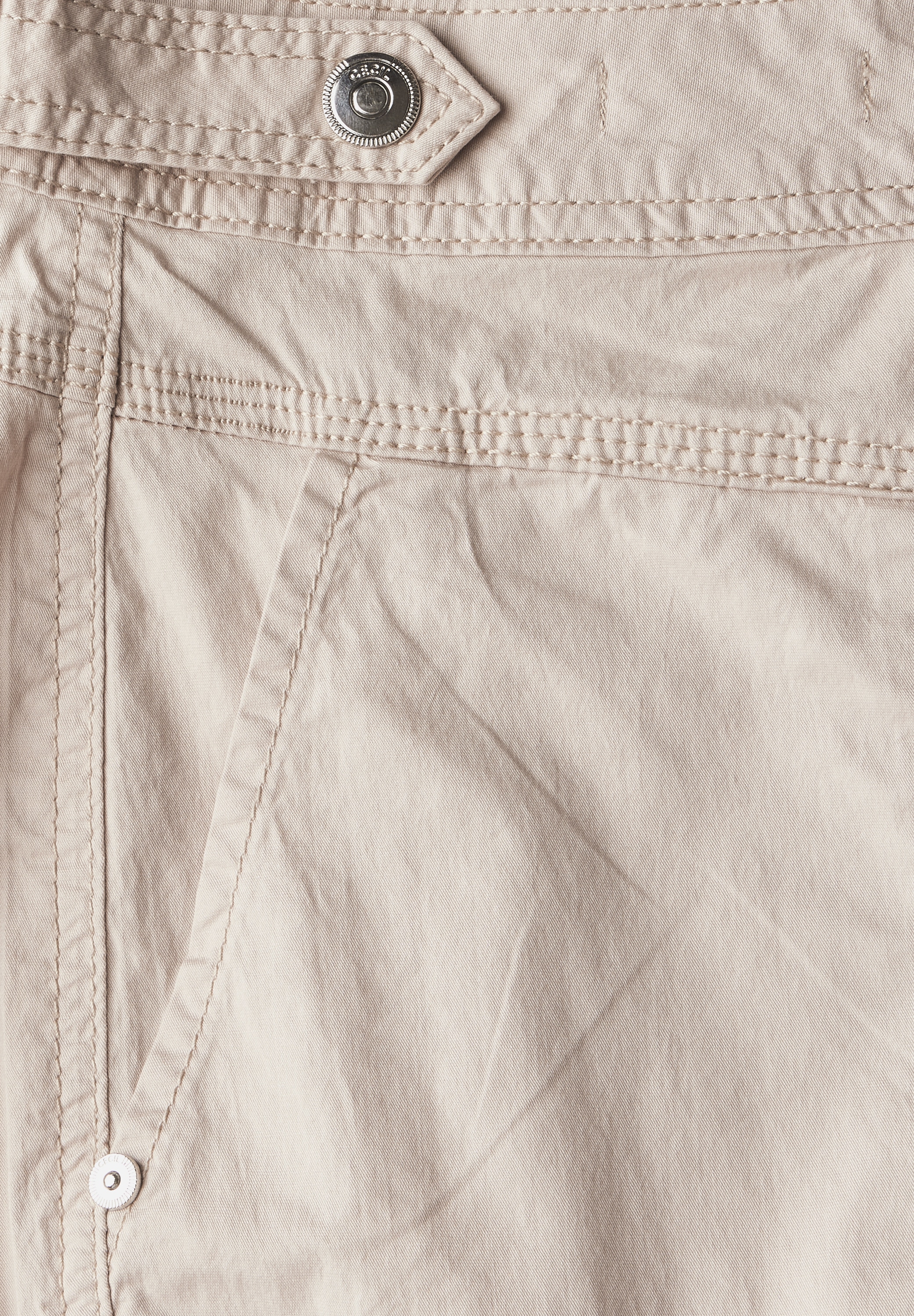 Cecil Caprihose »Style New York«, mit Knopfdetails am Bund