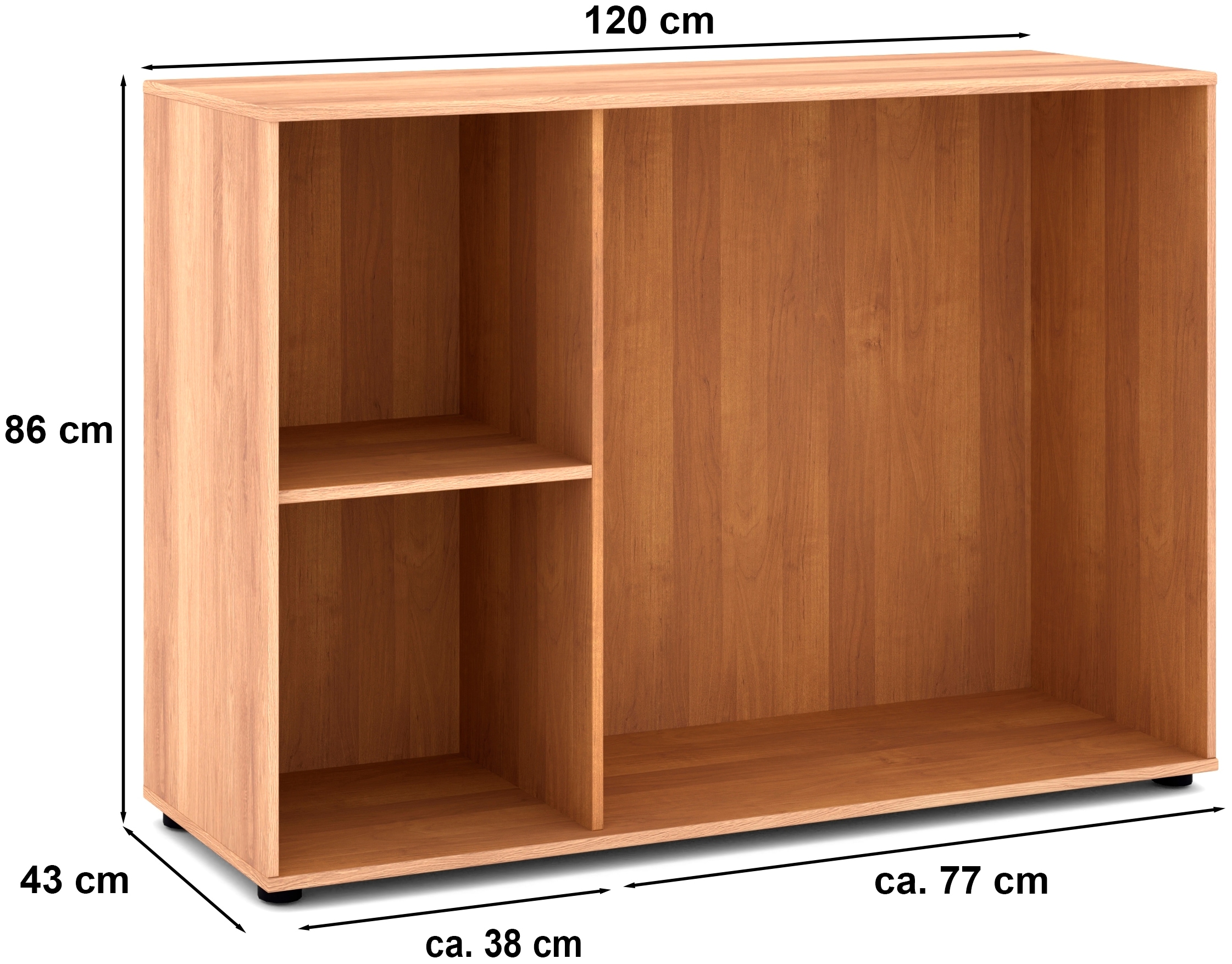 Musterring Kombikommode »Sorrent Sideboard, Wäscheschrank, mit Schubladen«, (Kommode, mit Selbsteinzug und Dämpfung, MADE IN GERMANY), mit Schubkästen, Fronten in Eiche massiv, Breite 120 oder 141 cm