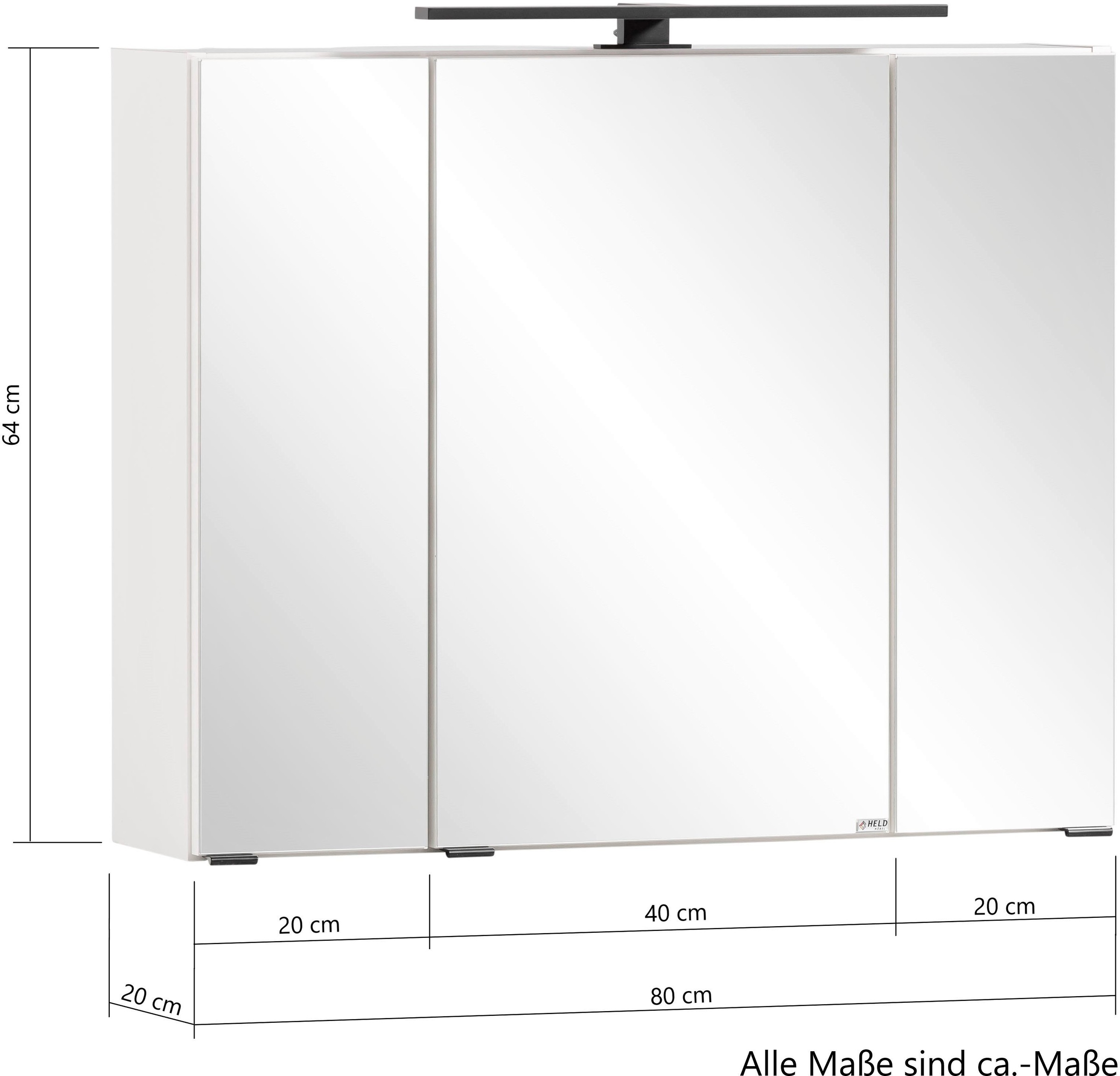 welltime Badmöbel-Set »Lana« Komplett-Set, 2 Stk. tlg.