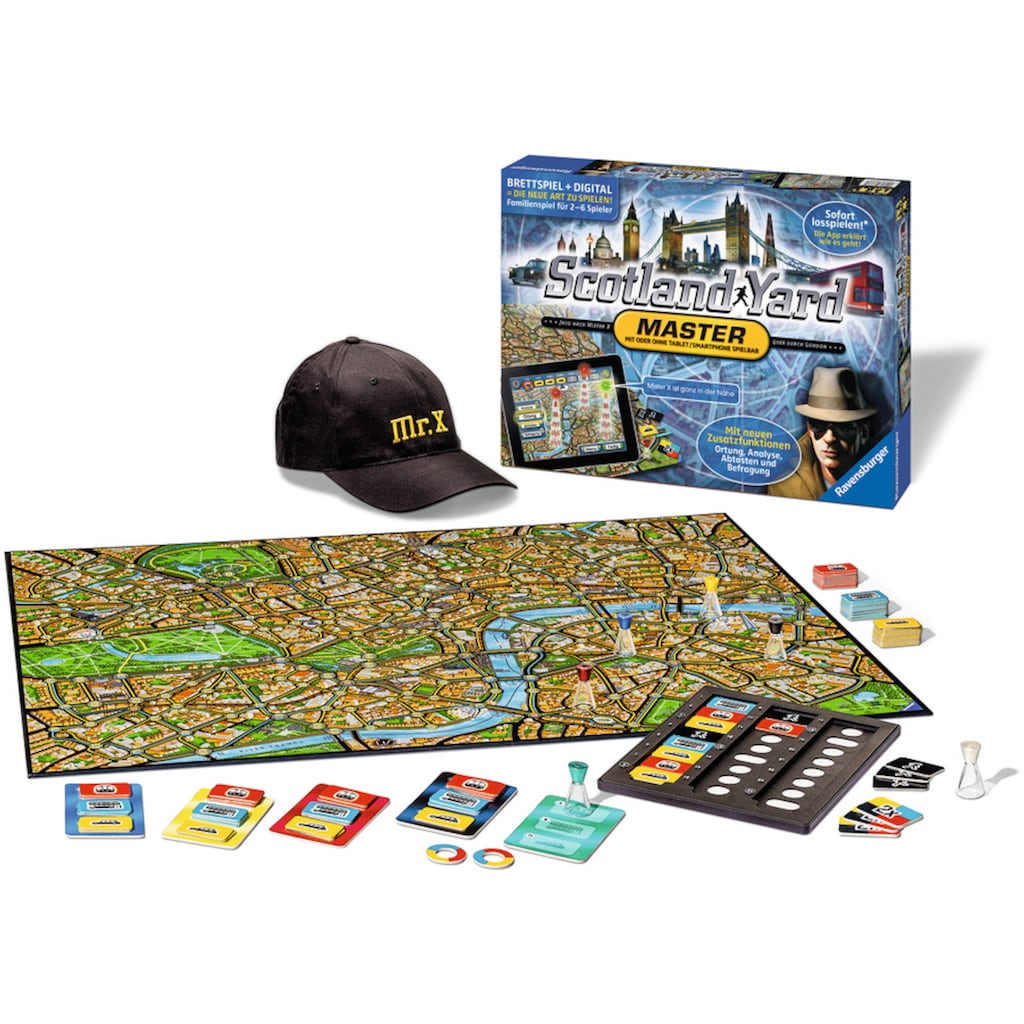 Ravensburger Spiel »Scotland Yard - Master«, Made in Europe, FSC® - schützt Wald - weltweit