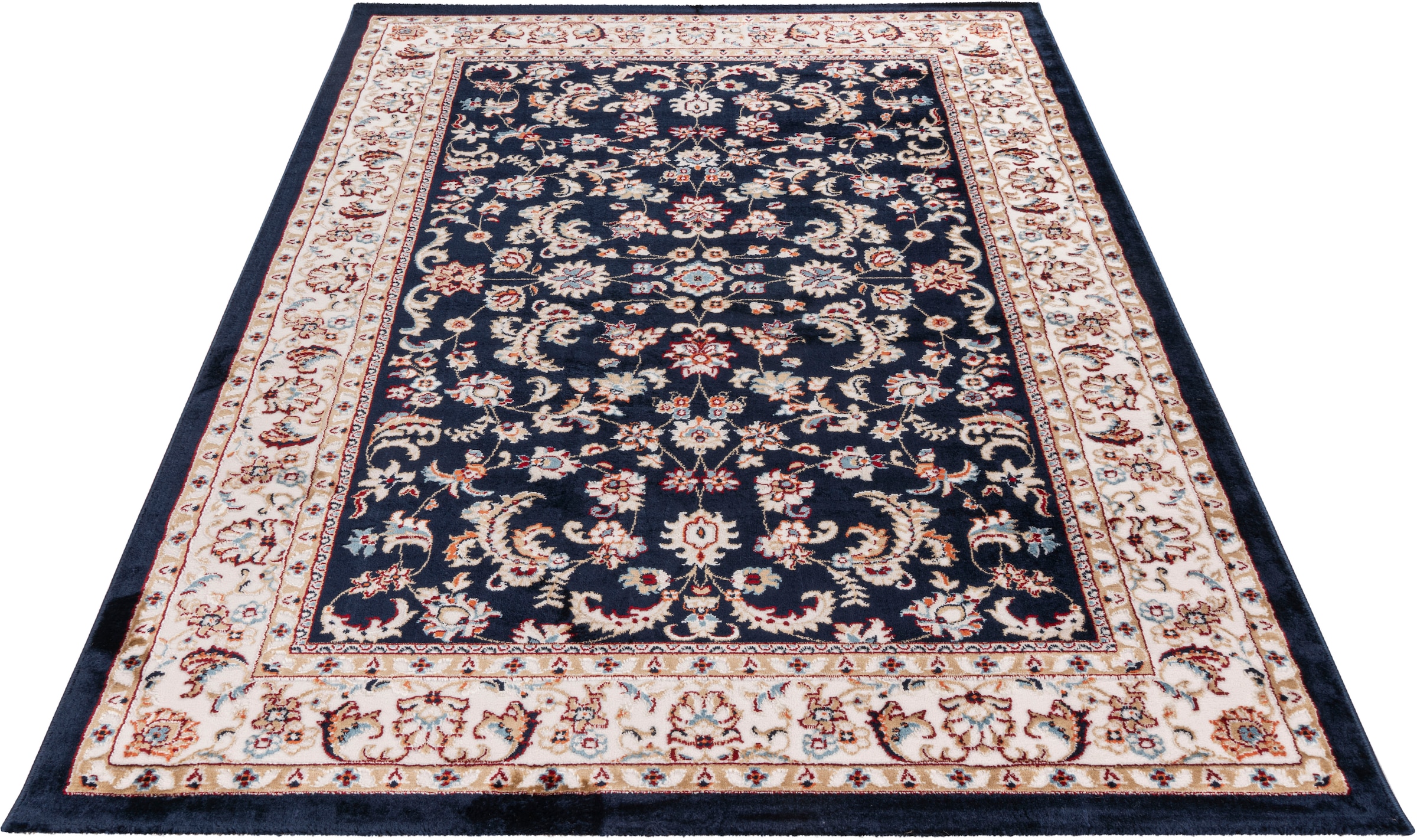 Obsession Teppich »Isfahan 741« rechteckig 11 mm Höhe Orient-Optik, ideal im Wohnzimmer & Schlafzimmer