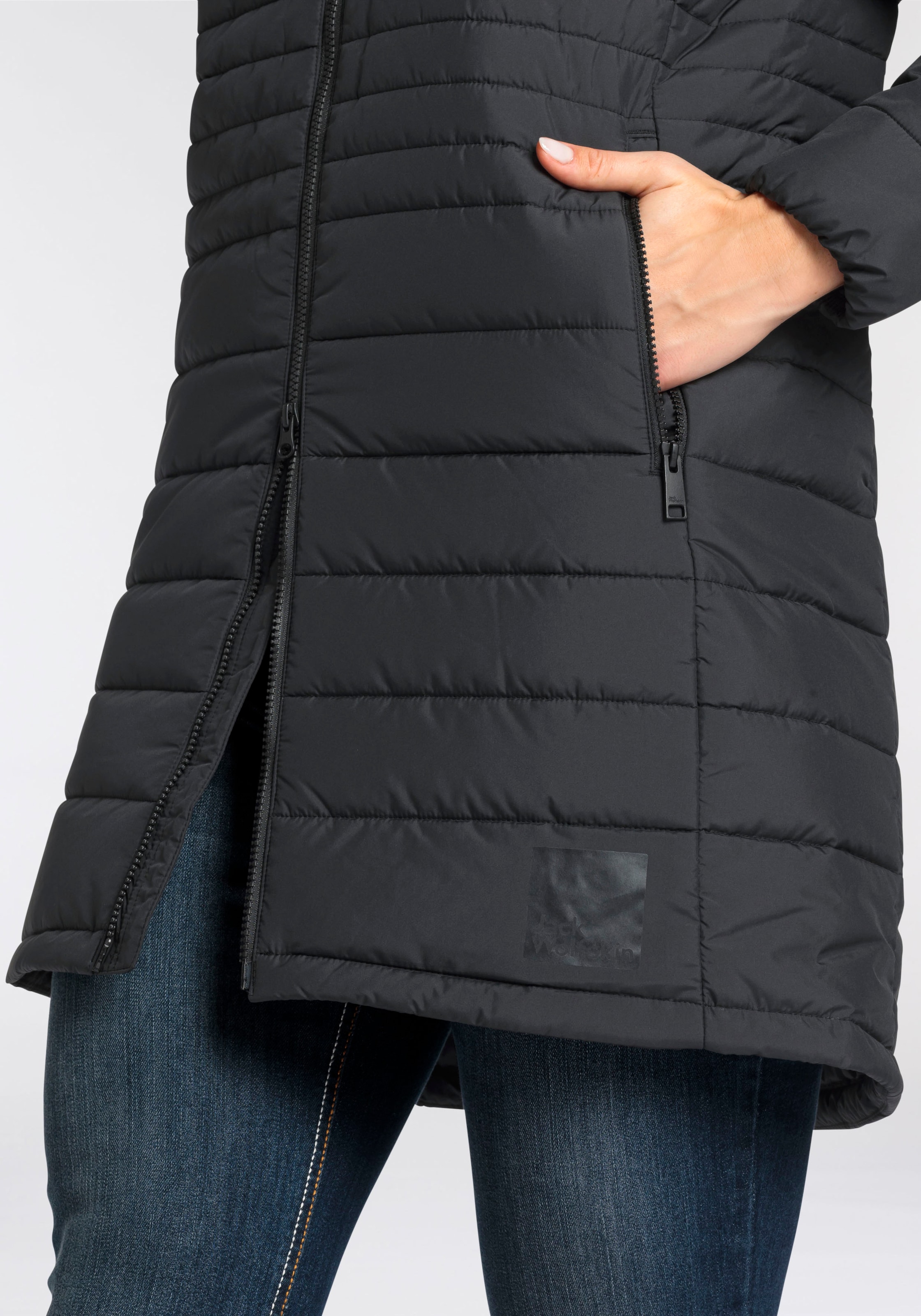Jack Wolfskin Steppjacke »LUBEENA«, Übergangsjacke Windabweisend, Atmungsaktiv & Schnell trocknend