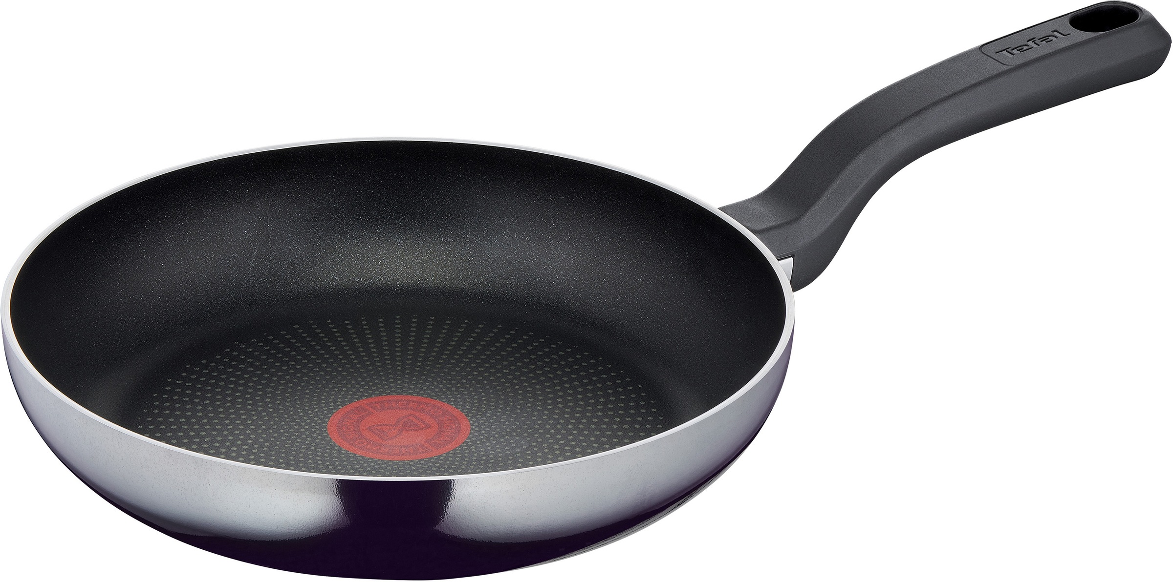 Tefal Bratpfanne »Resist«, Aluminium, sichere Titanium Antihaftversiegelung, Thermo-Signal Temperaturindikator, hergestellt in Frankreich, leichte Reinigung, Flame Protect-Technologie