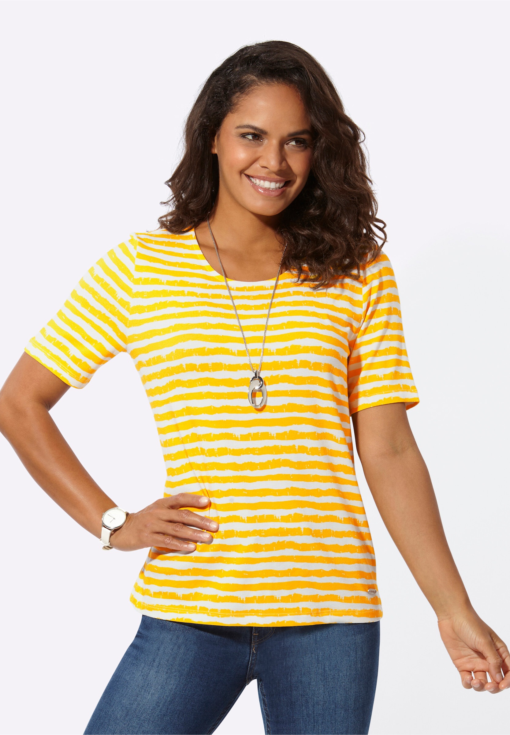 Witt T-Shirt »Ringelshirt Ringelshirt mit kurzen Ärmeln«
