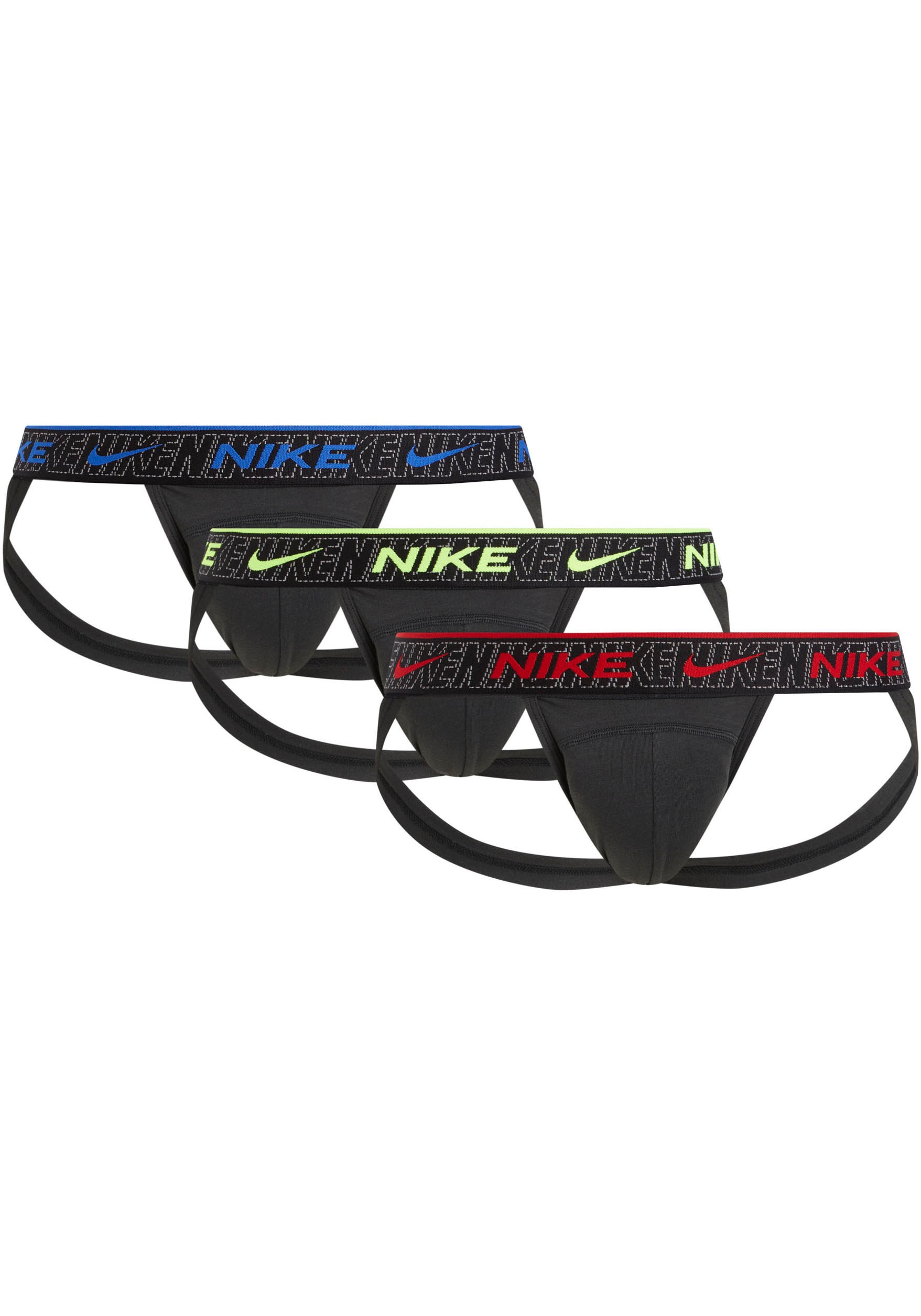 Nike Underwear String »JOCK STRAP 3PK« Packung in schwarz, Größe S (46)