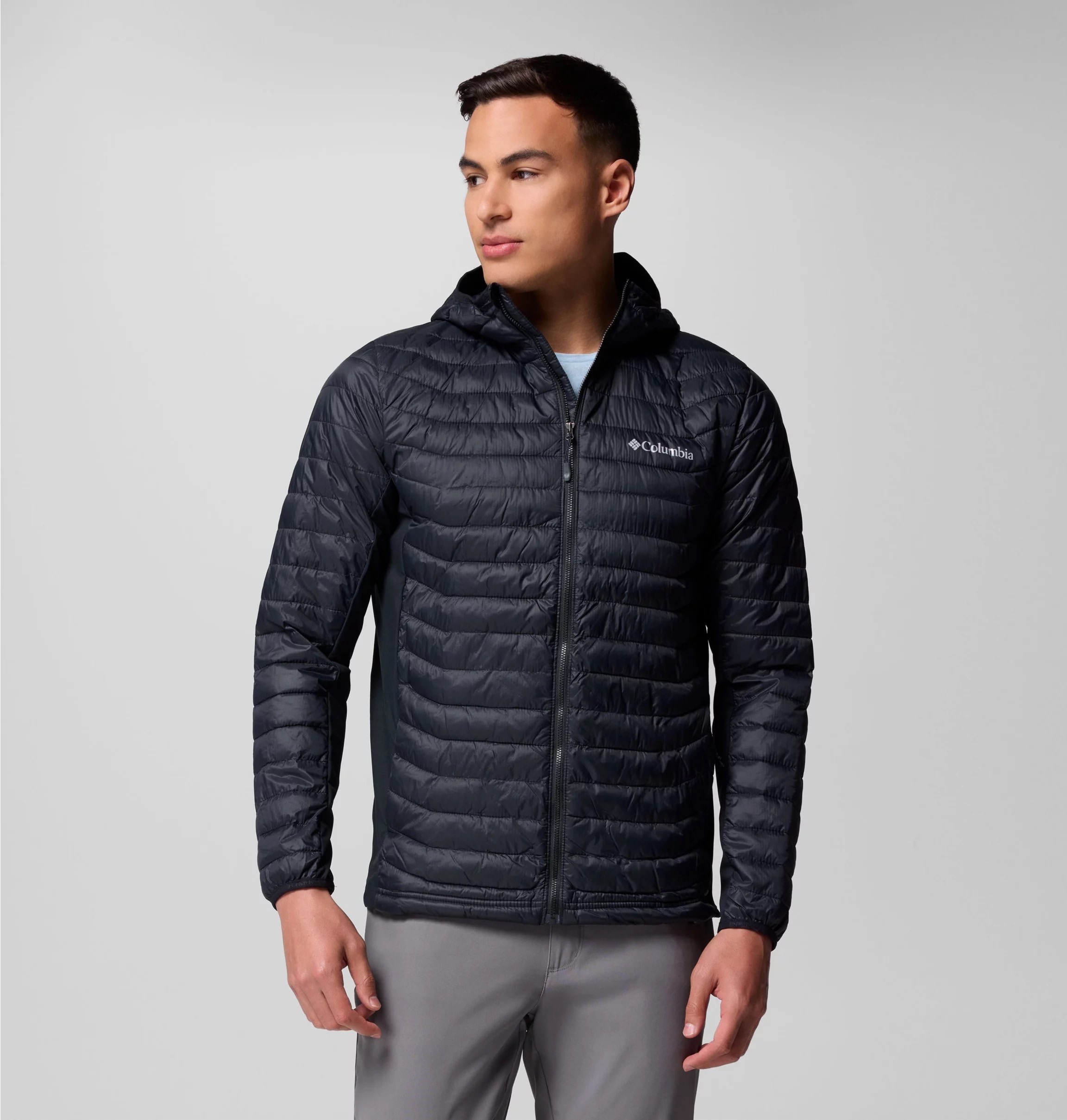 Columbia Steppjacke mit Kapuze sportlicher Stil,