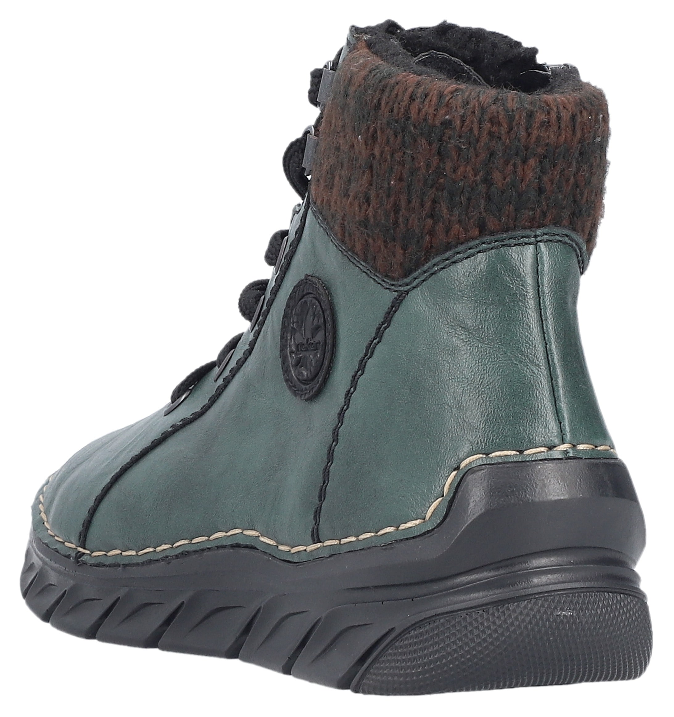 Rieker Winterboots  Schnürboots, Stiefelette mit Innenreißverschluss