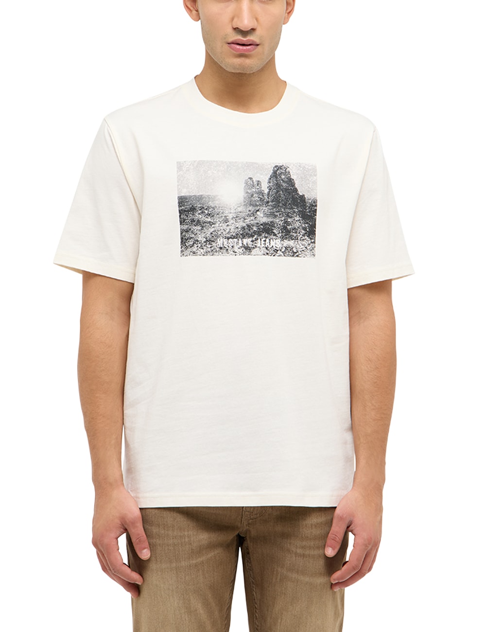 MUSTANG T-Shirt »MU-Austin Fotoprint« mit Fotodruck