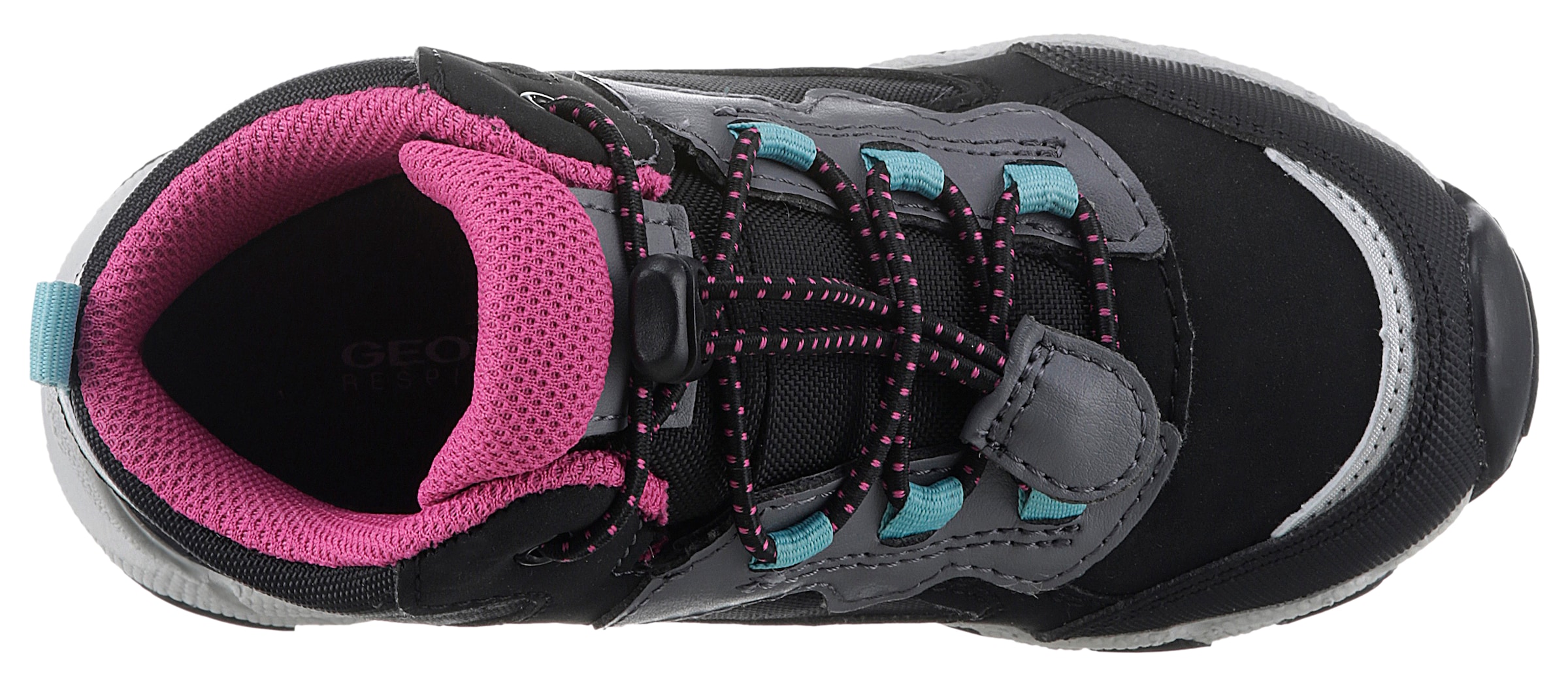 Geox Sneaker »J MAGNETAR G. B ABX«, Trekkingboots, Schnürboots, Kindergartenschuh mit TEX-Ausstattung